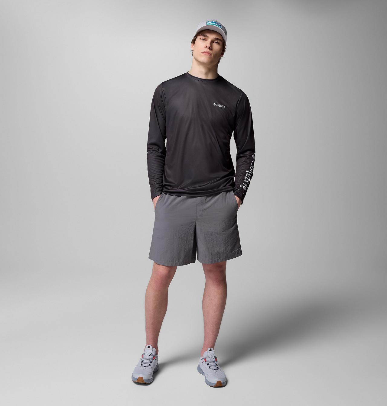 Men's Terminal Tackle PFG™ Border Hex Long Sleeve Shirt 9