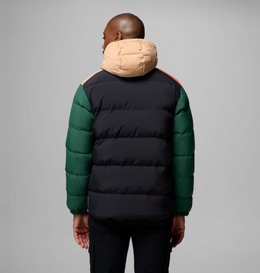 Veste en Duvet à Capuche Wallowa Homme, Color: Canoe, Zing, Rain Forest, Black, image 3