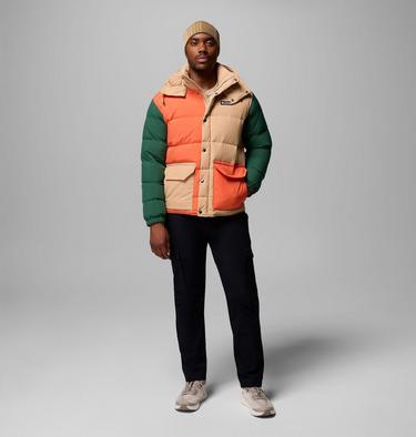 Veste en Duvet à Capuche Wallowa Homme, Color: Canoe, Zing, Rain Forest, Black, image 2