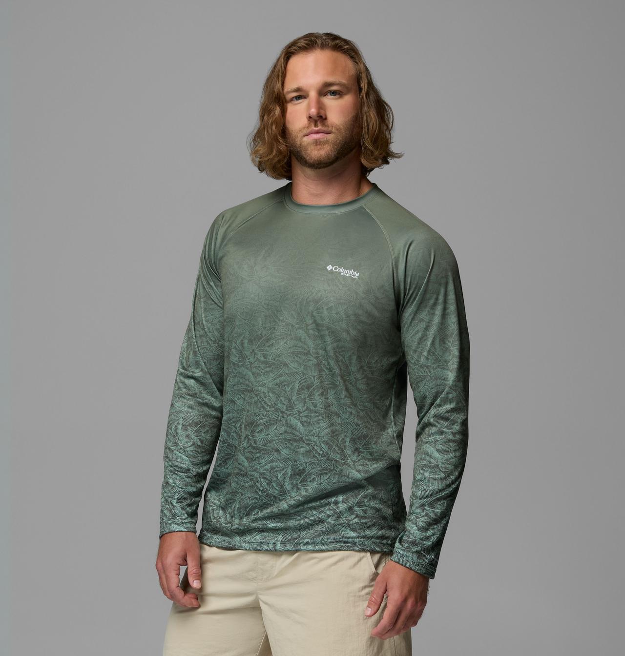 Men's Super Terminal Tackle PFG™ Border Circle Long Sleeve Shirt 4