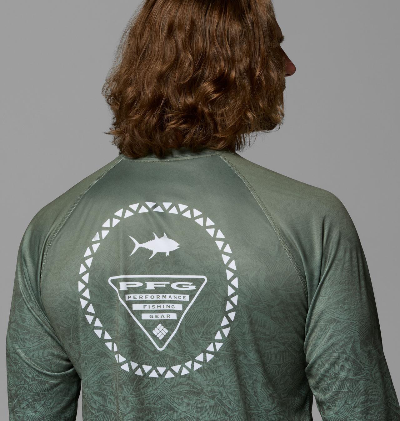 Men's Super Terminal Tackle PFG™ Border Circle Long Sleeve Shirt 6