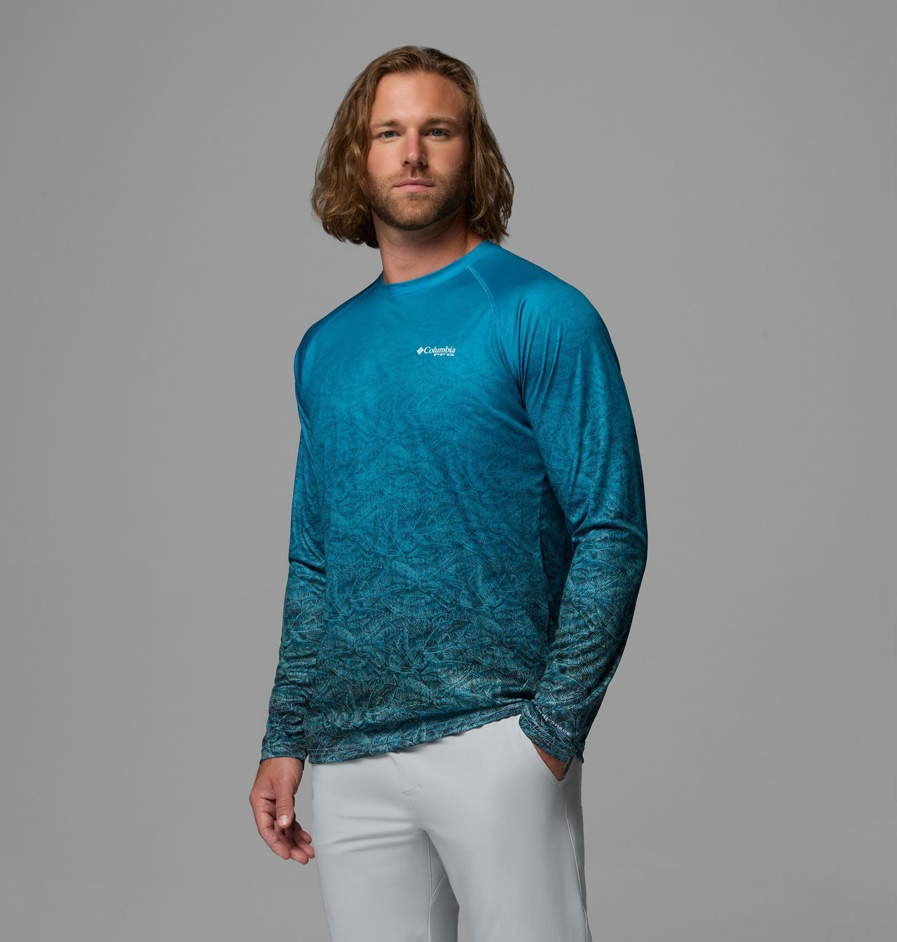 Men's Super Terminal Tackle PFG™ Border Circle Long Sleeve Shirt 4