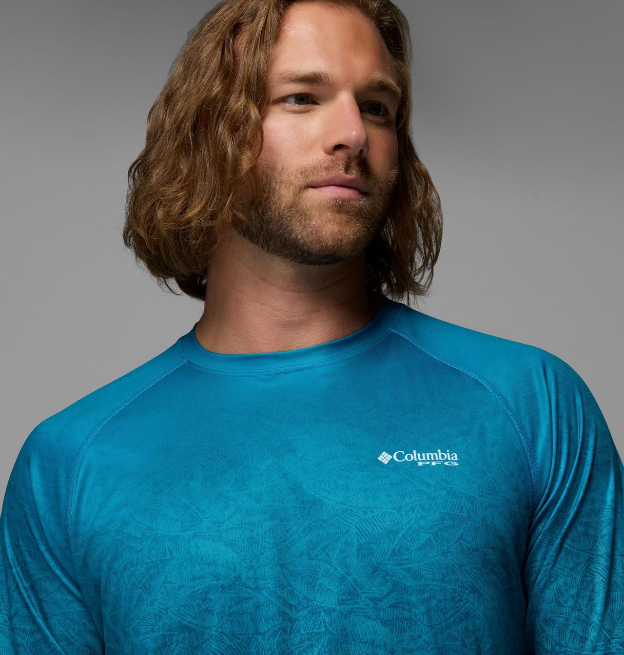 Men's Super Terminal Tackle PFG™ Border Circle Long Sleeve Shirt 5