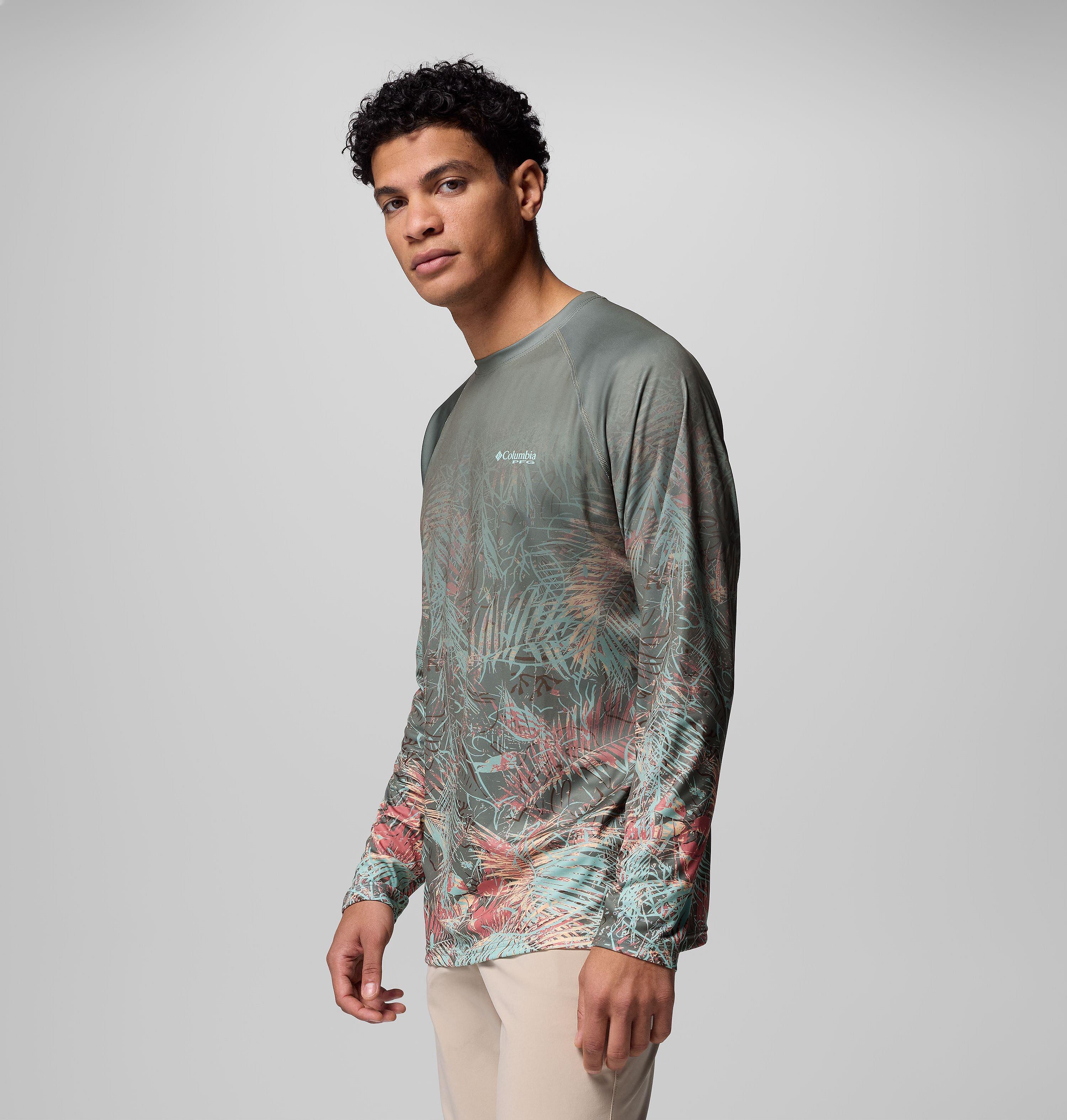 Men's Super Terminal Tackle PFG Border Circle Long Sleeve Shirt 4