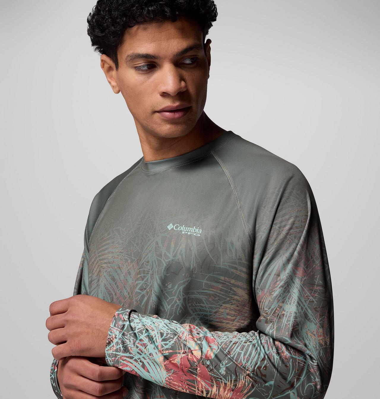 Men's Super Terminal Tackle PFG™ Border Circle Long Sleeve Shirt 5