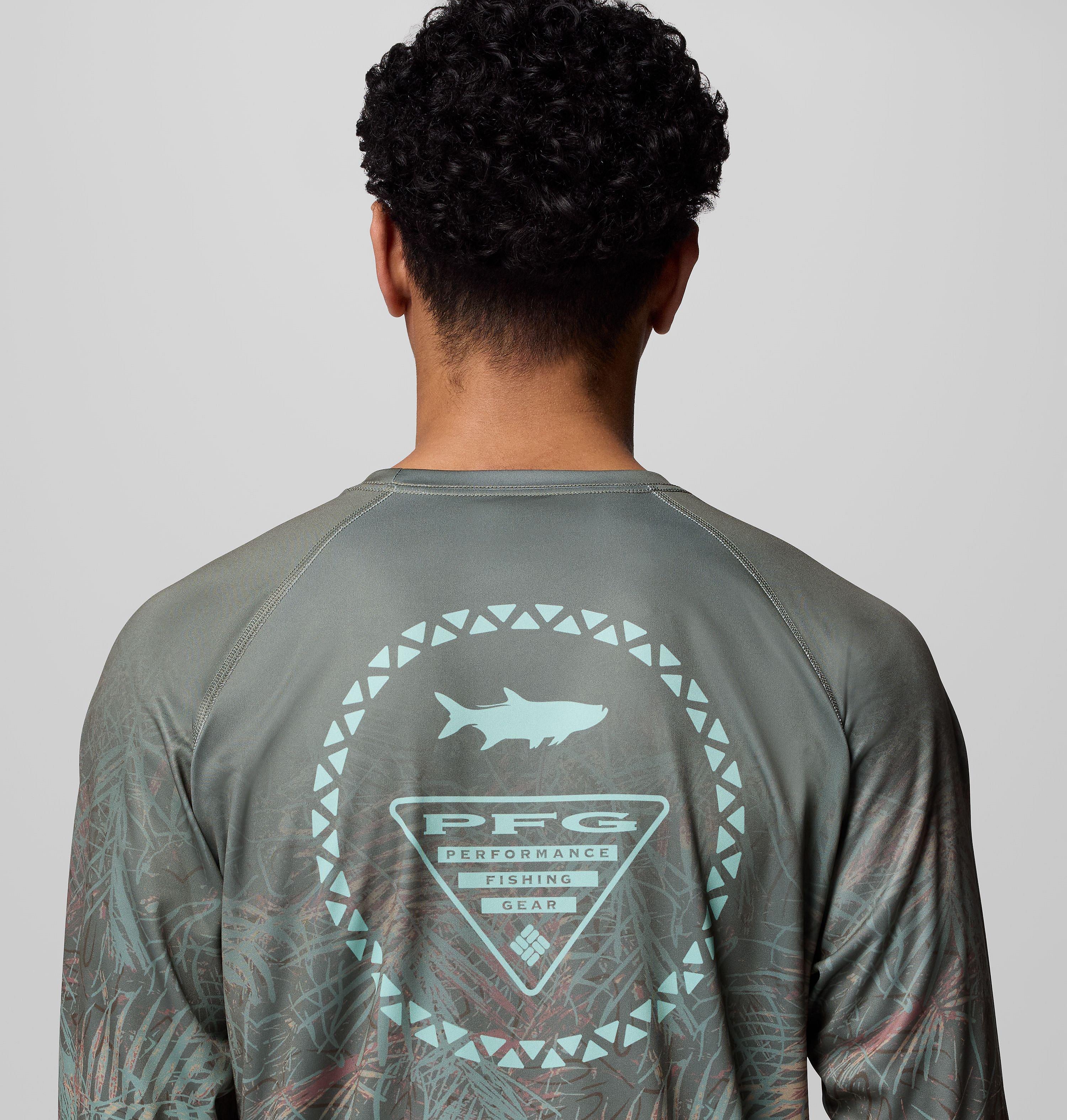Men's Super Terminal Tackle PFG Border Circle Long Sleeve Shirt 6