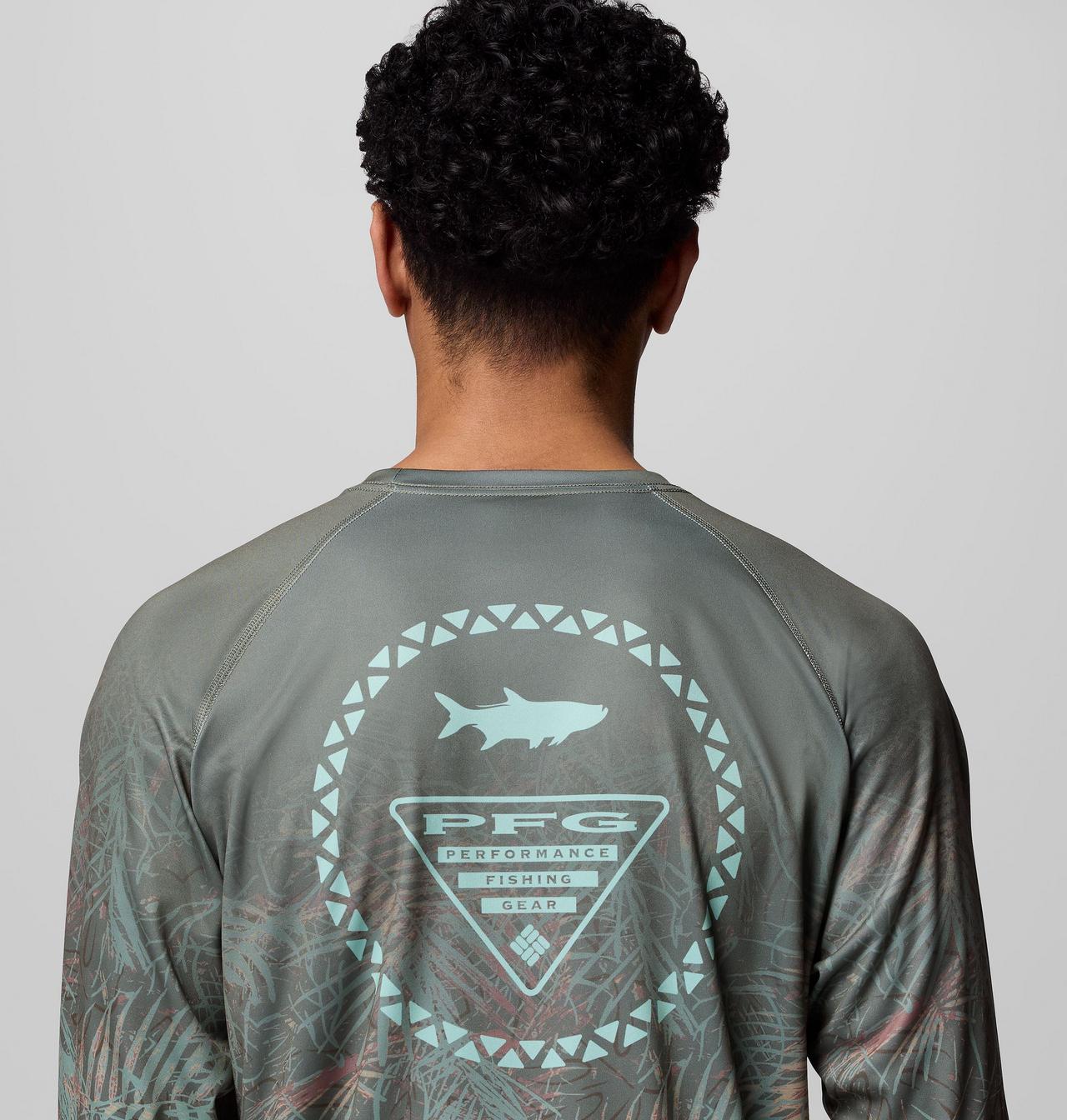 Men's Super Terminal Tackle PFG™ Border Circle Long Sleeve Shirt 6