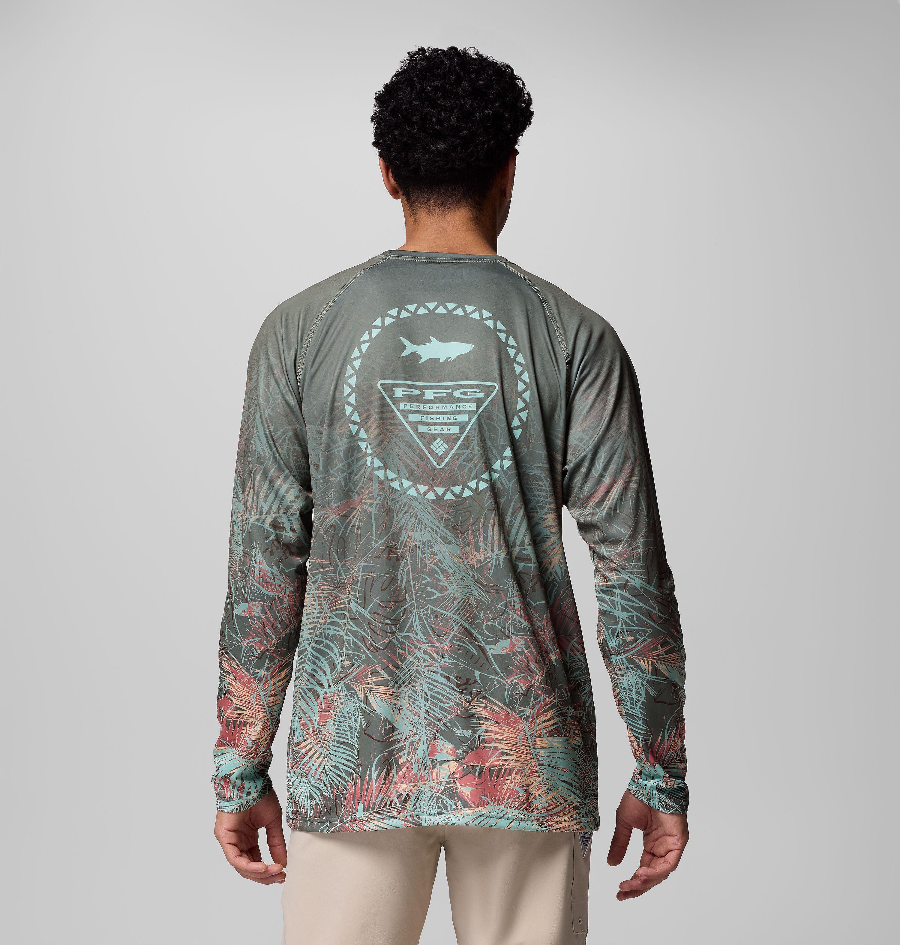 Men's Super Terminal Tackle PFG Border Circle Long Sleeve Shirt 3
