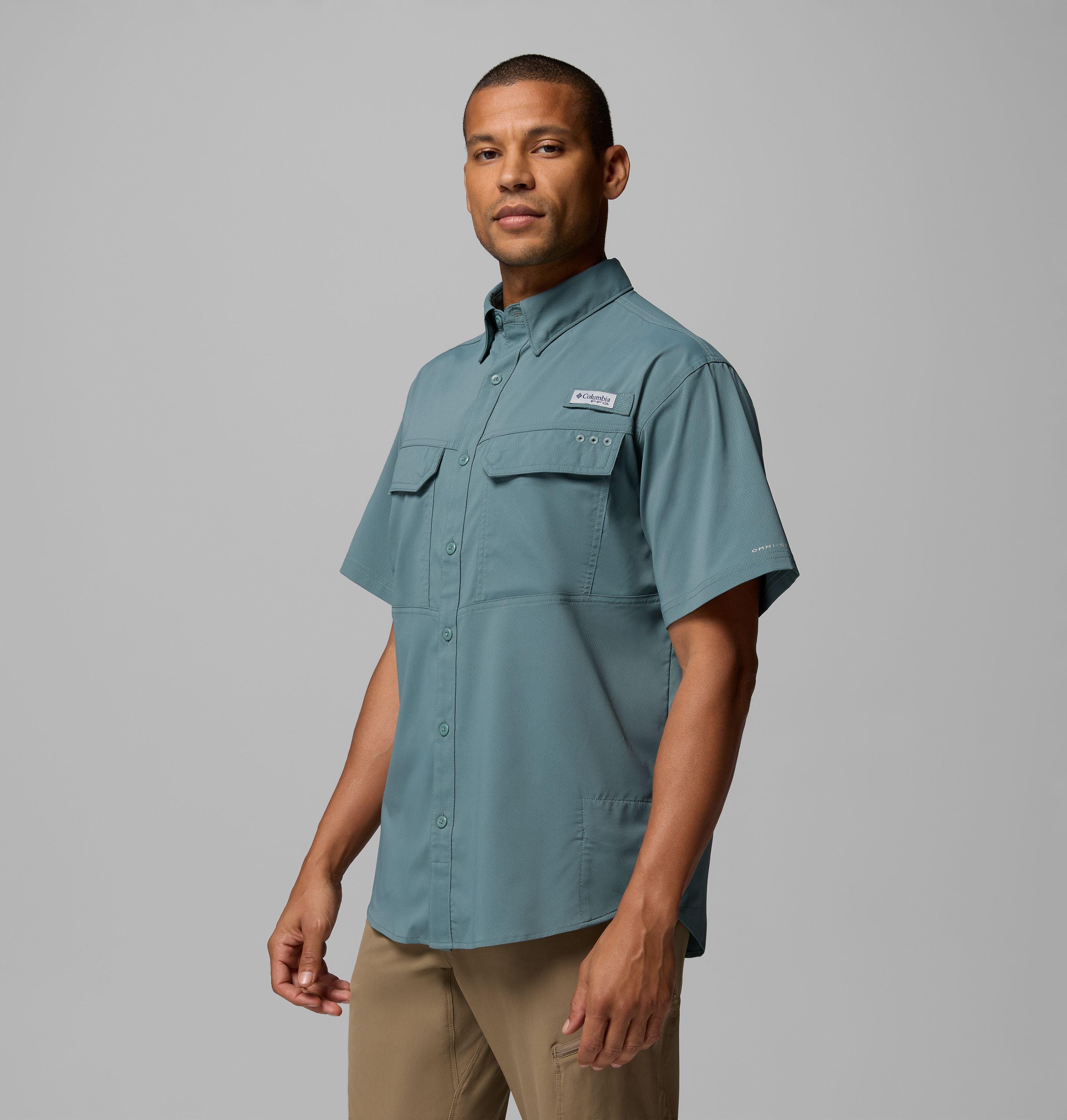 Men's PFG Skiff Guide II Short Sleeve Shirt | 346 | L 4