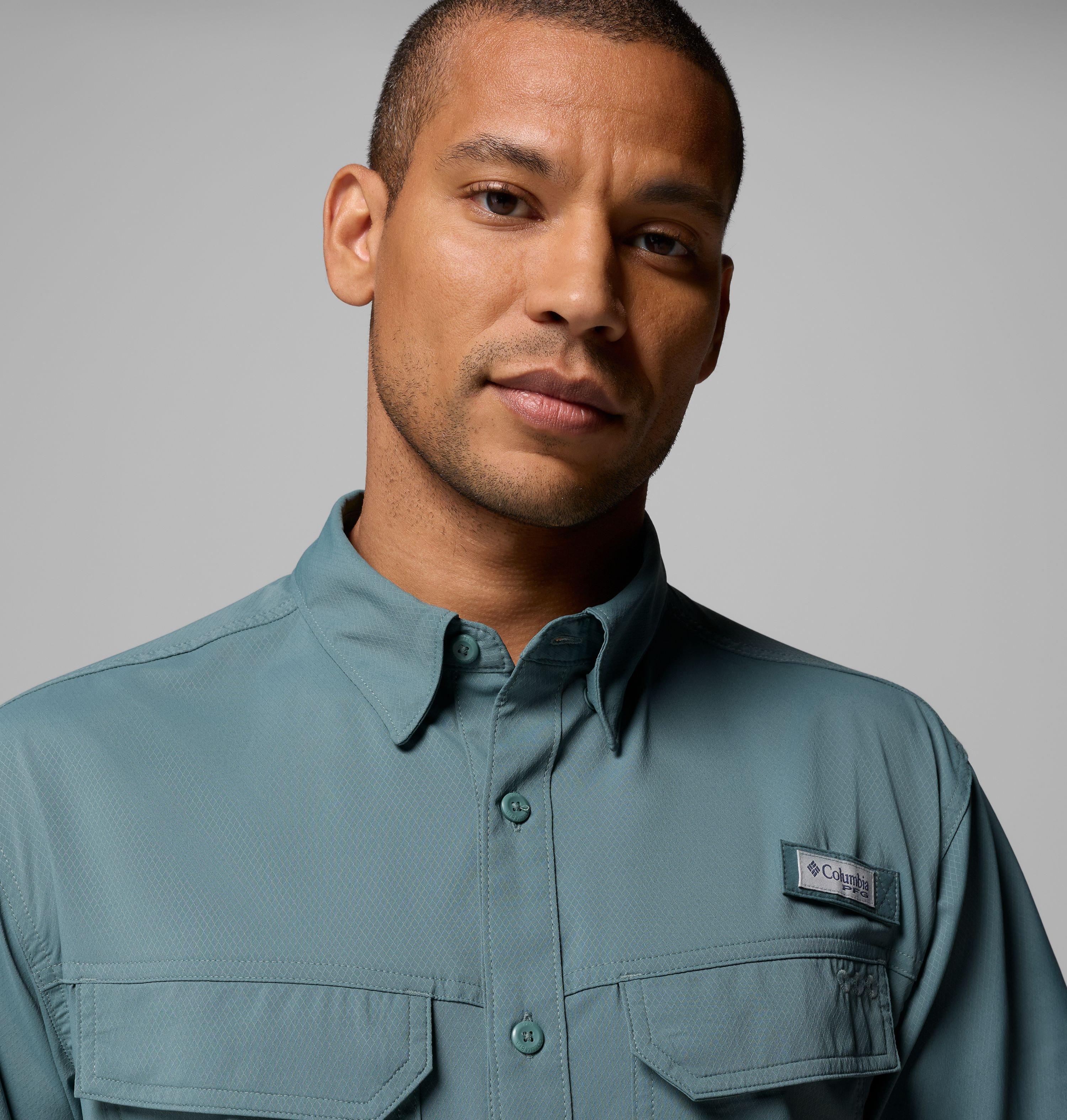 Men's PFG Skiff Guide II Short Sleeve Shirt | 346 | L 5