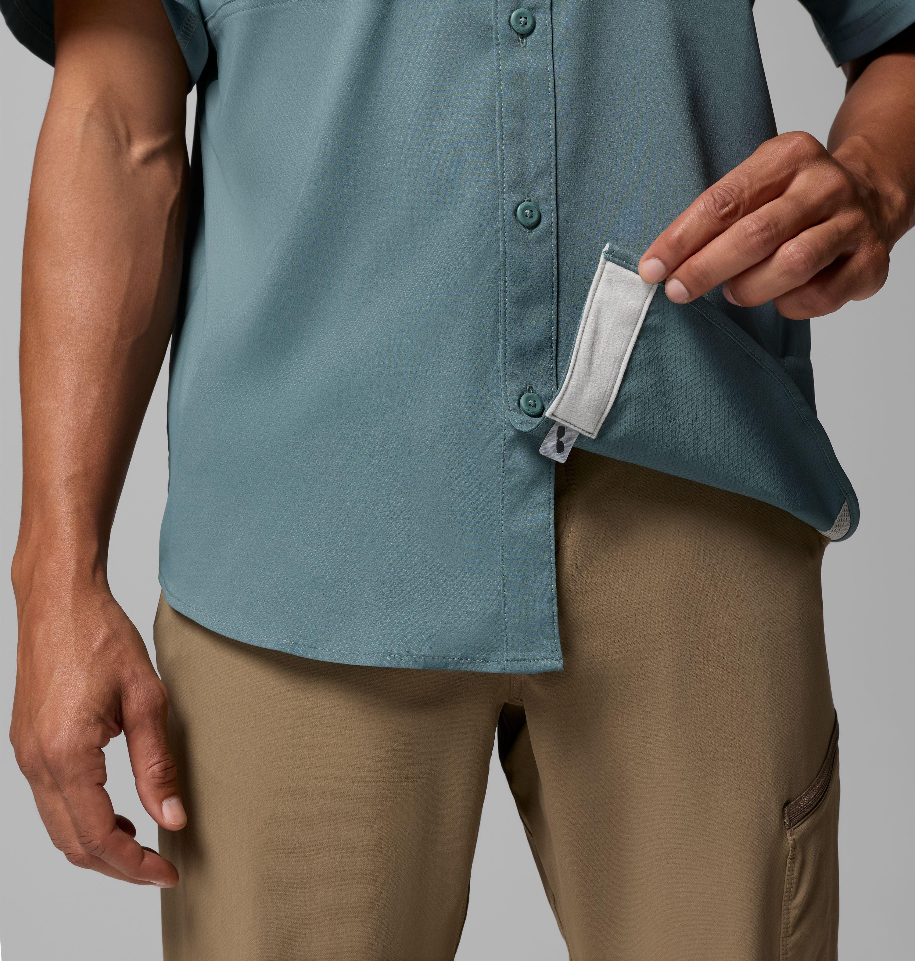 Men's PFG Skiff Guide II Short Sleeve Shirt | 346 | L 7