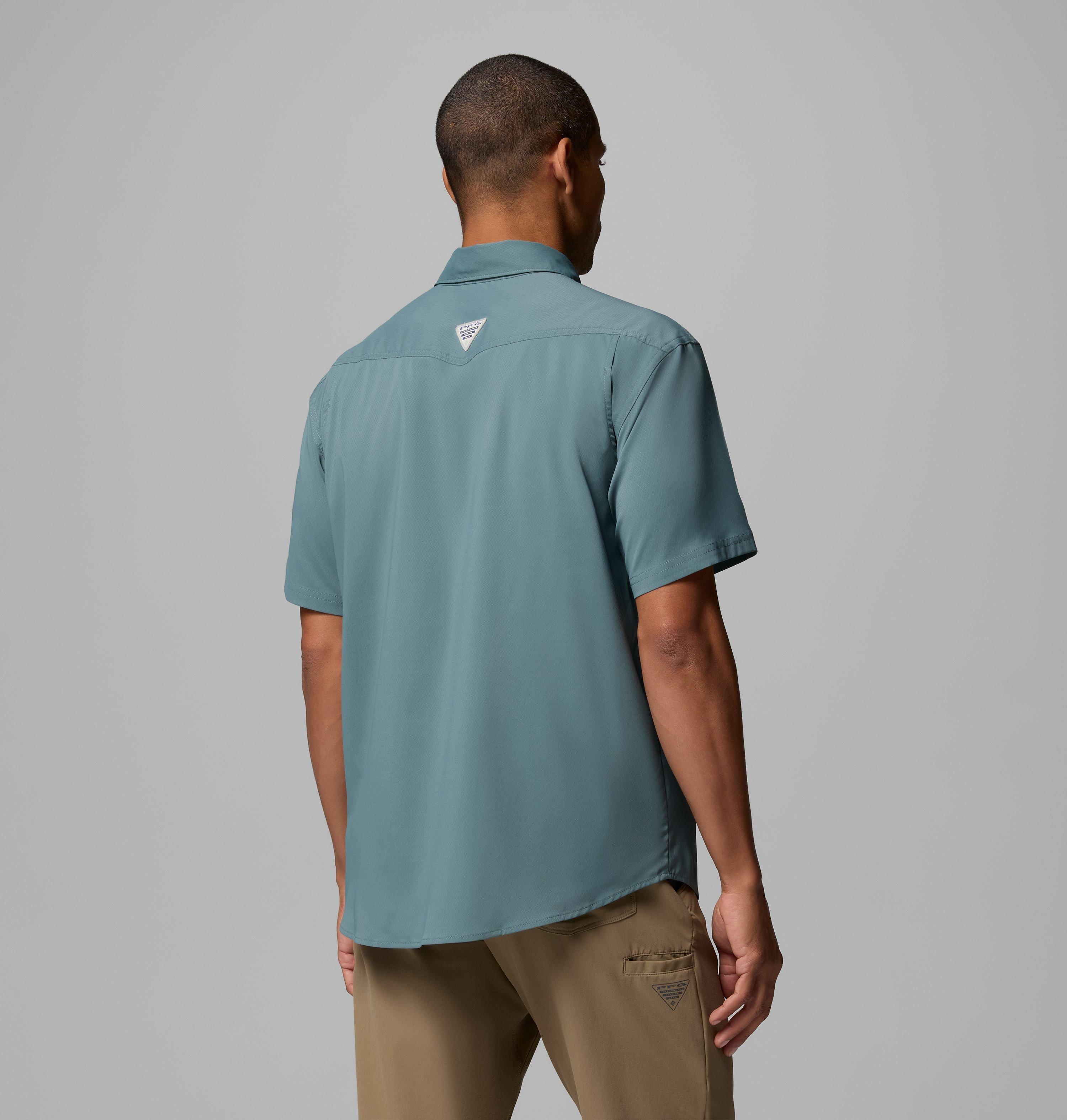 Men's PFG Skiff Guide II Short Sleeve Shirt | 346 | L 3
