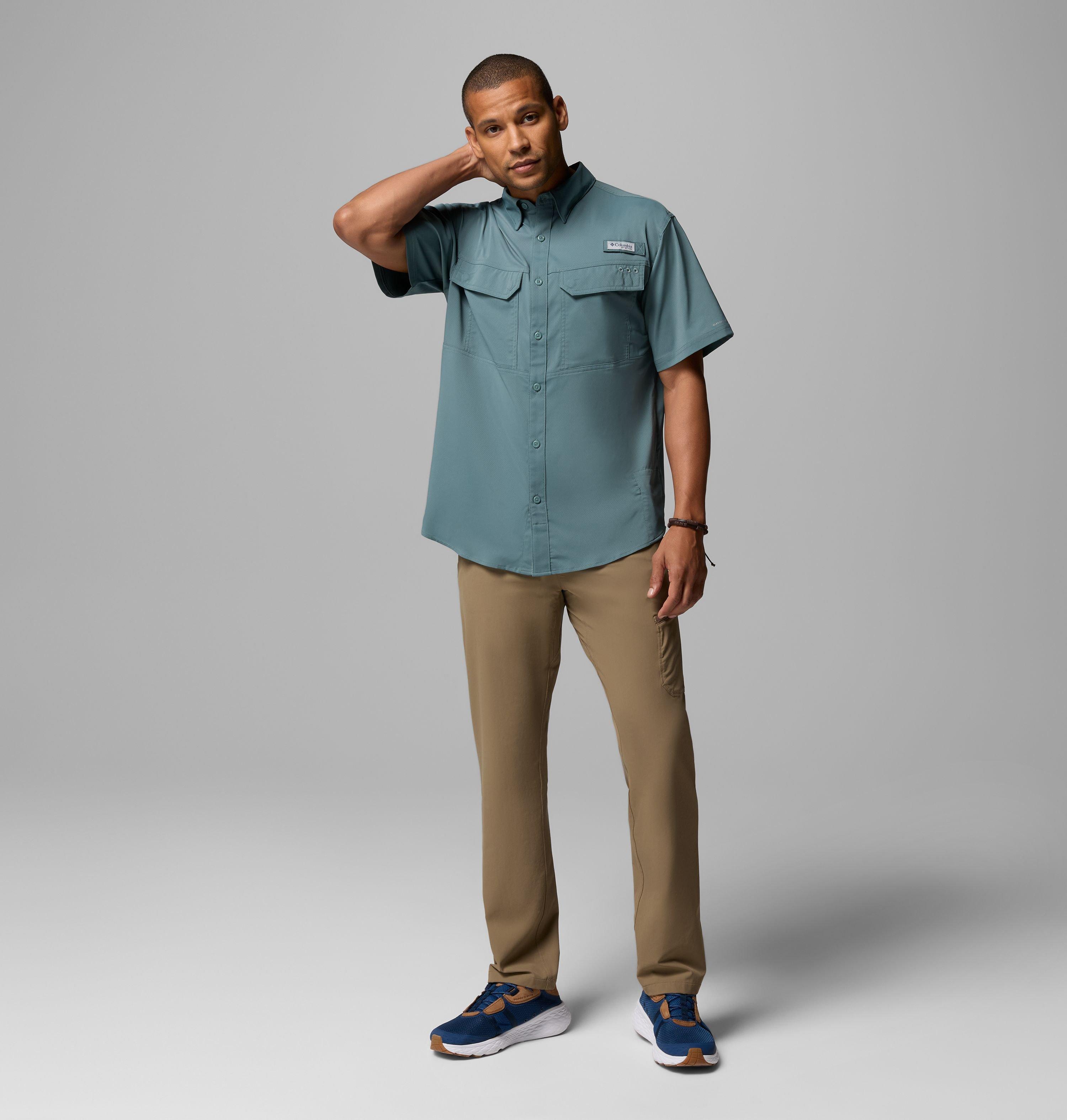 Men's PFG Skiff Guide II Short Sleeve Shirt | 346 | L 2