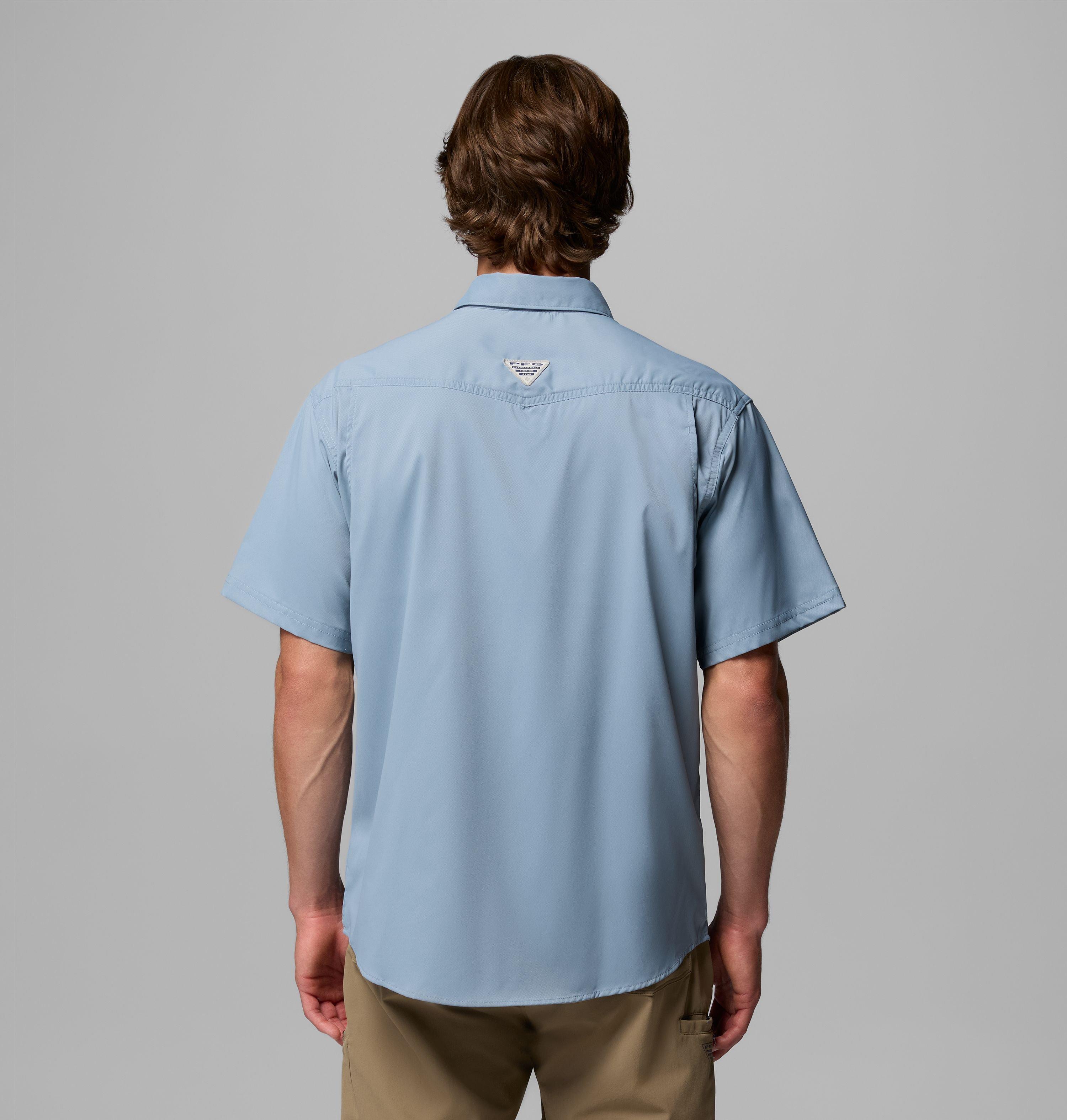 Men's PFG Skiff Guide II Short Sleeve Shirt | 445 | M 3