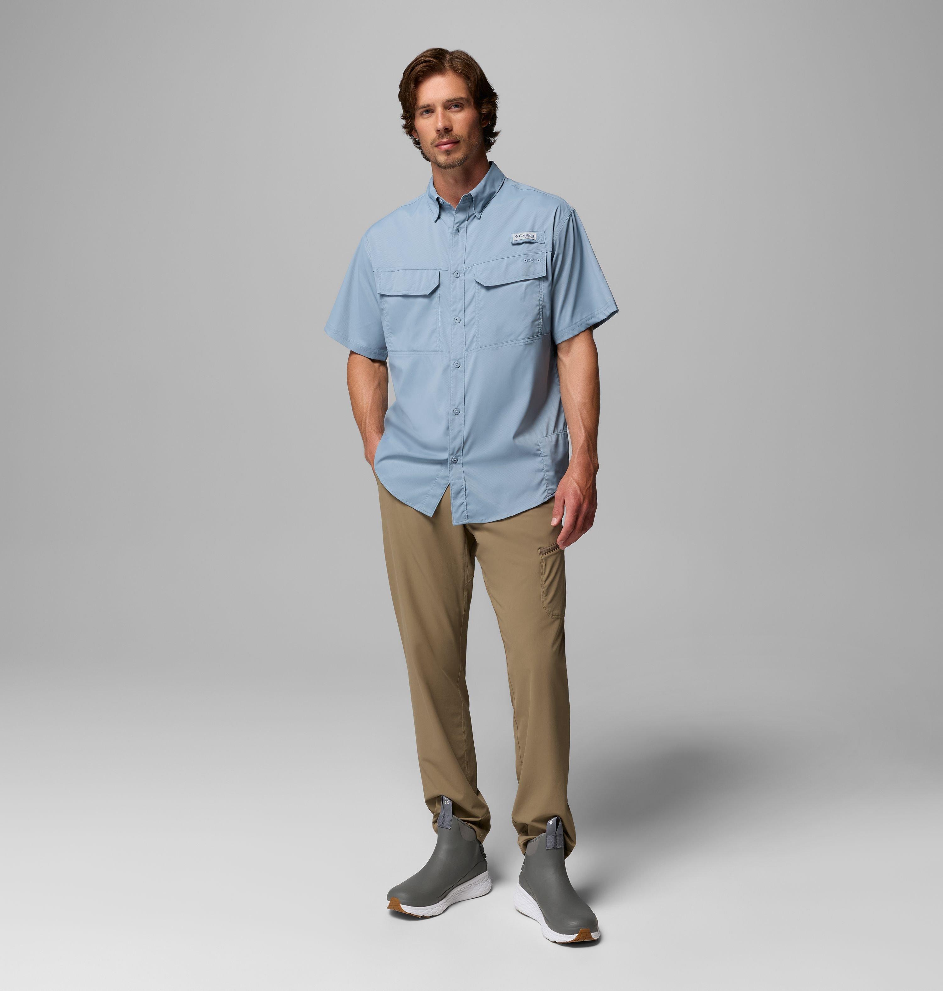 Men's PFG Skiff Guide II Short Sleeve Shirt | 445 | M 2