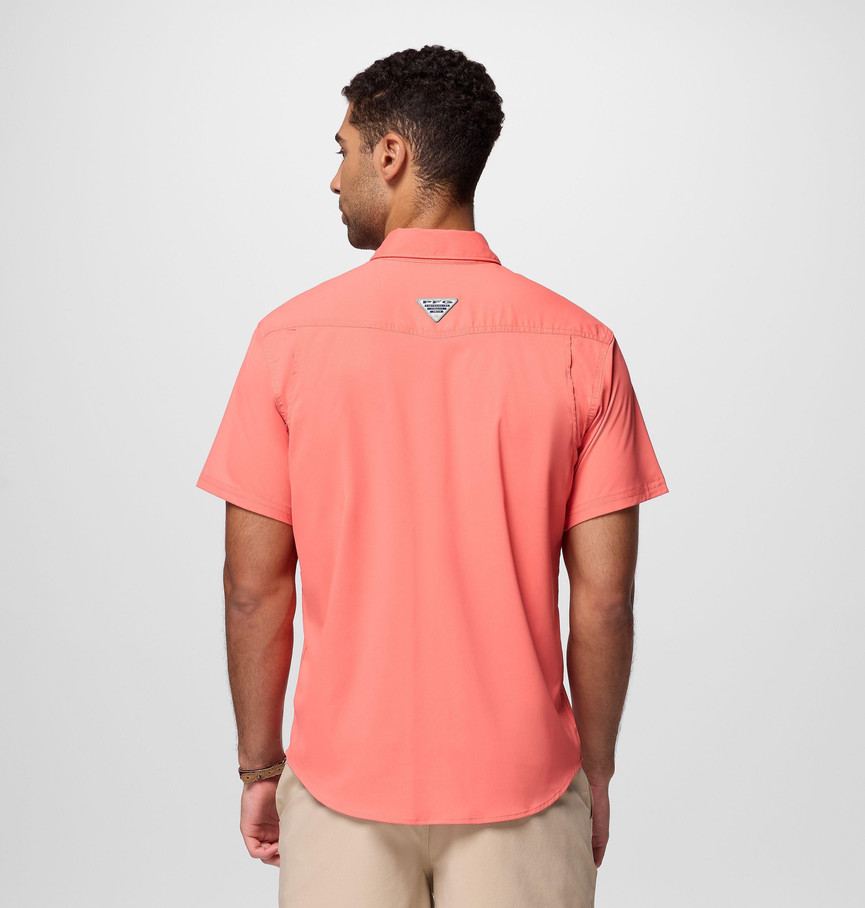 Men's PFG Skiff Guide II Short Sleeve Shirt | 853 | XL 3