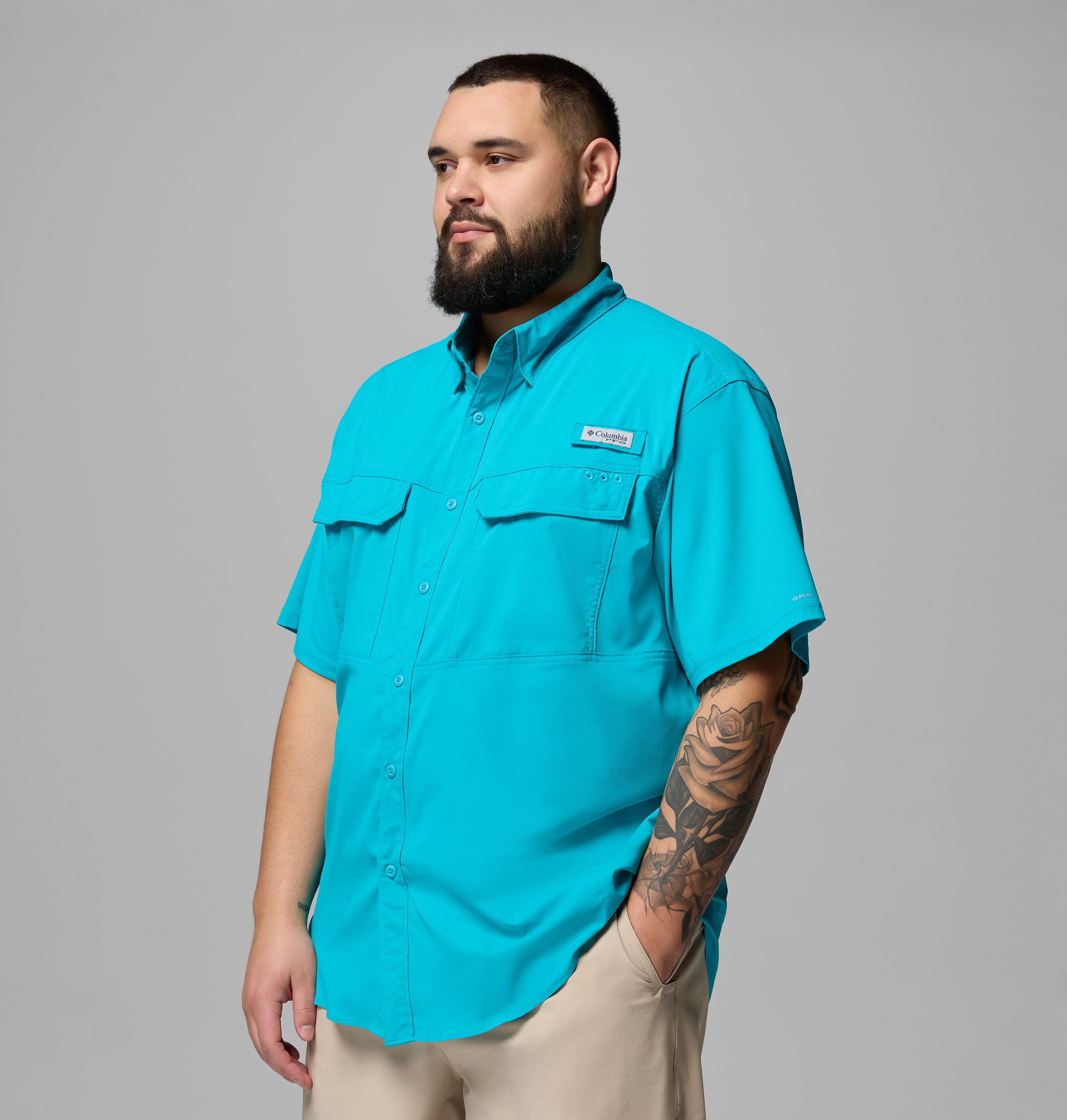 Men's Skiff Guide II Short Sleeve Shirt - Big | 443 | 1X 4