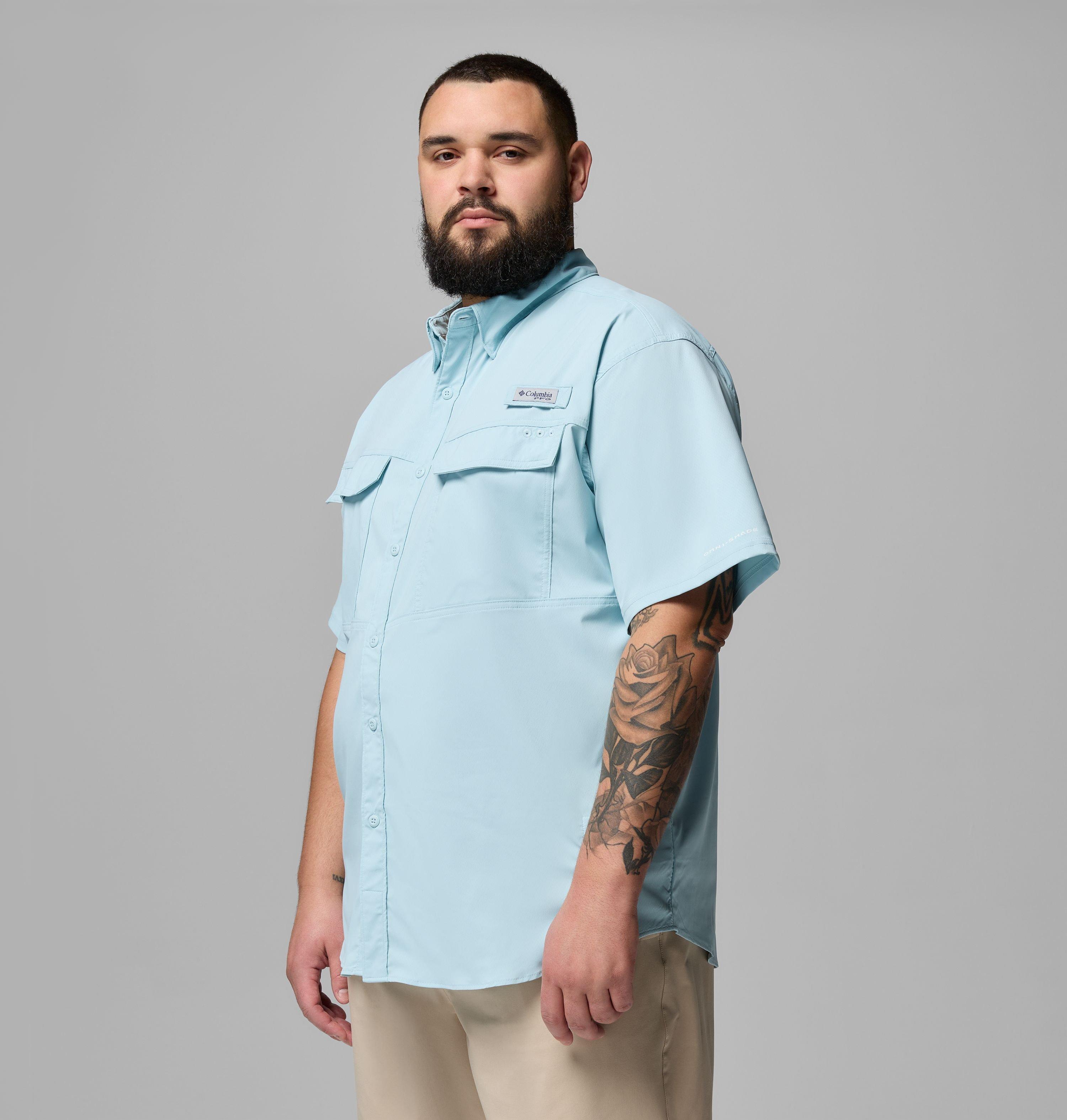 Men's Skiff Guide II Short Sleeve Shirt - Big | 482 | 2X 4
