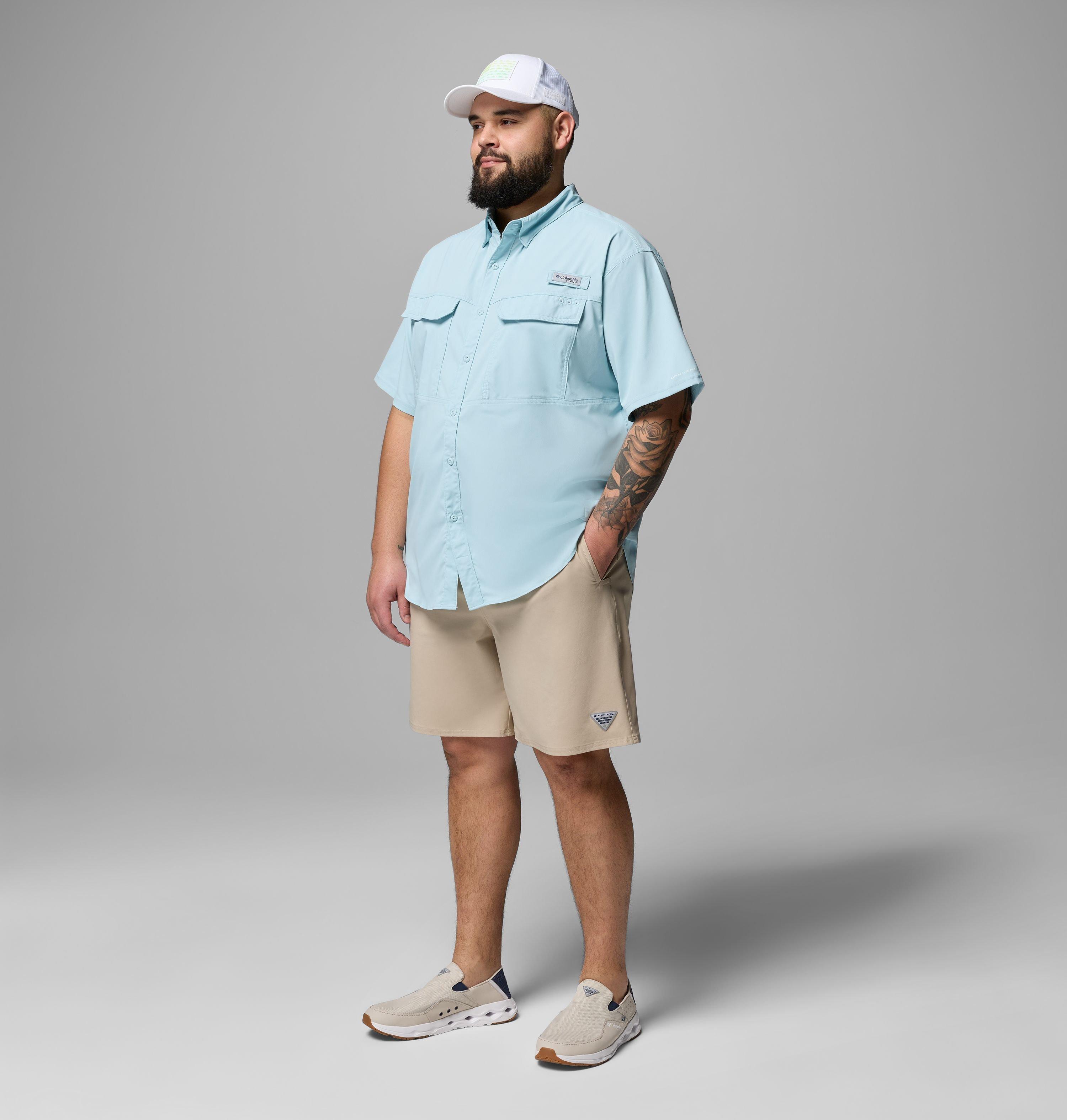Men's Skiff Guide II Short Sleeve Shirt - Big | 482 | 2X 2