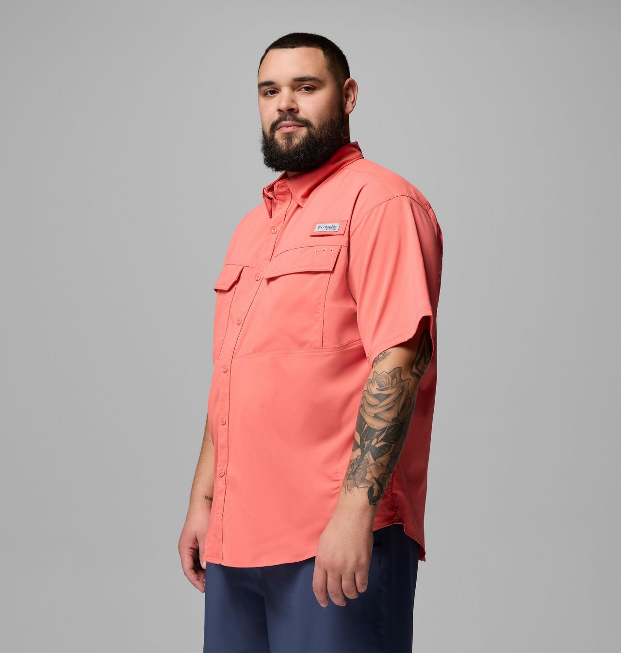 Men's Skiff Guide™ II Short Sleeve Shirt - Big | 853 | 3X 4