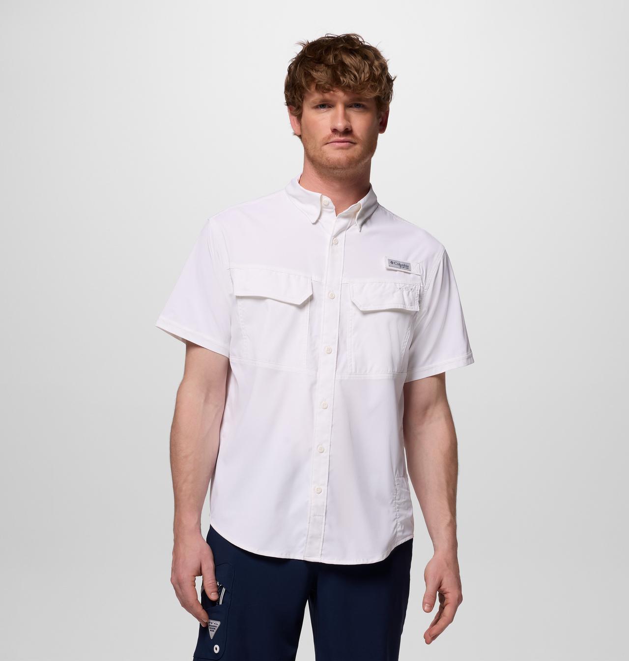 Men's PFG Skiff Guide™ II Short Sleeve Shirt - Tall | 100 | LT 1