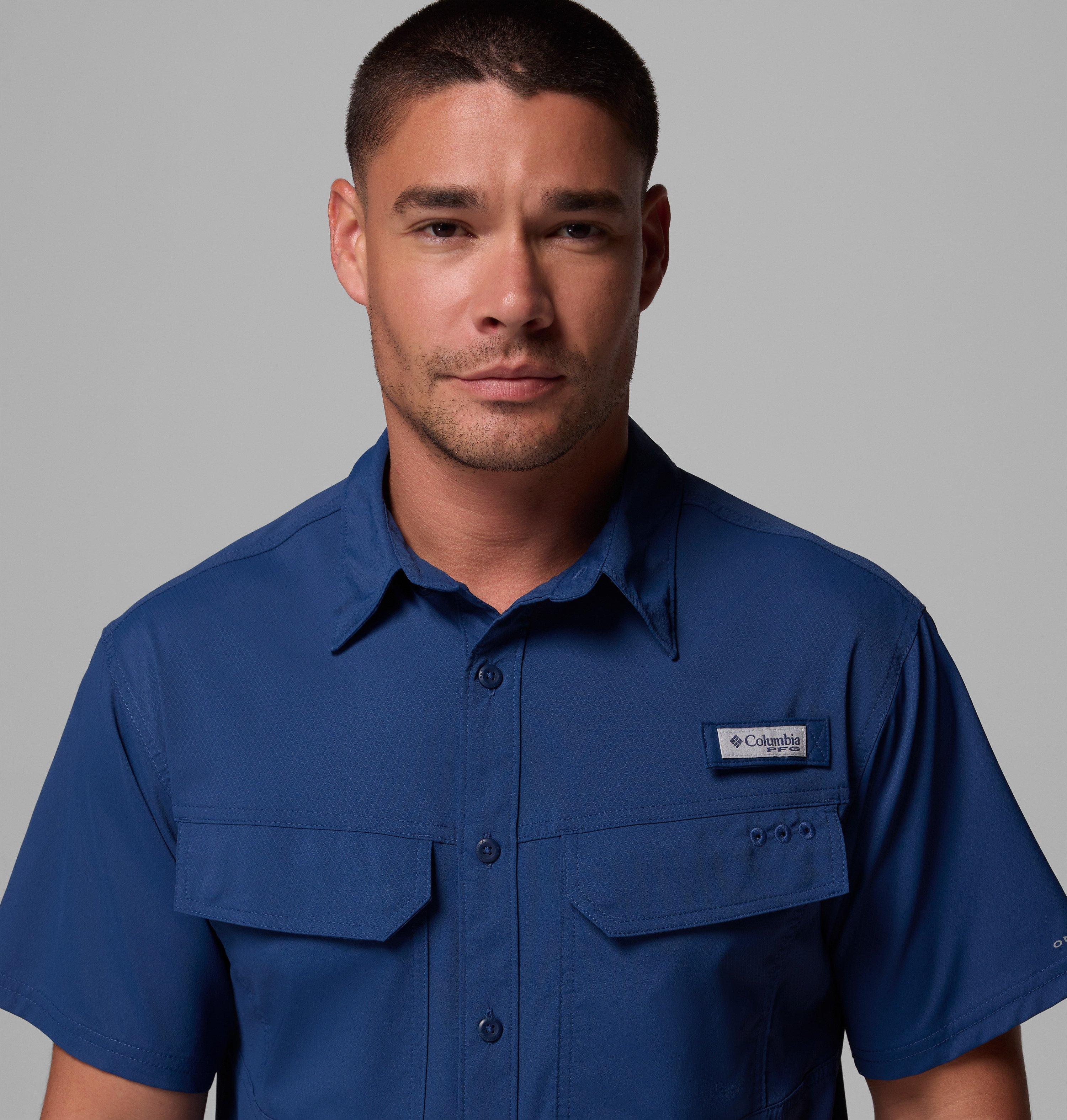 Men's PFG Skiff Guide II Short Sleeve Shirt - Tall 5