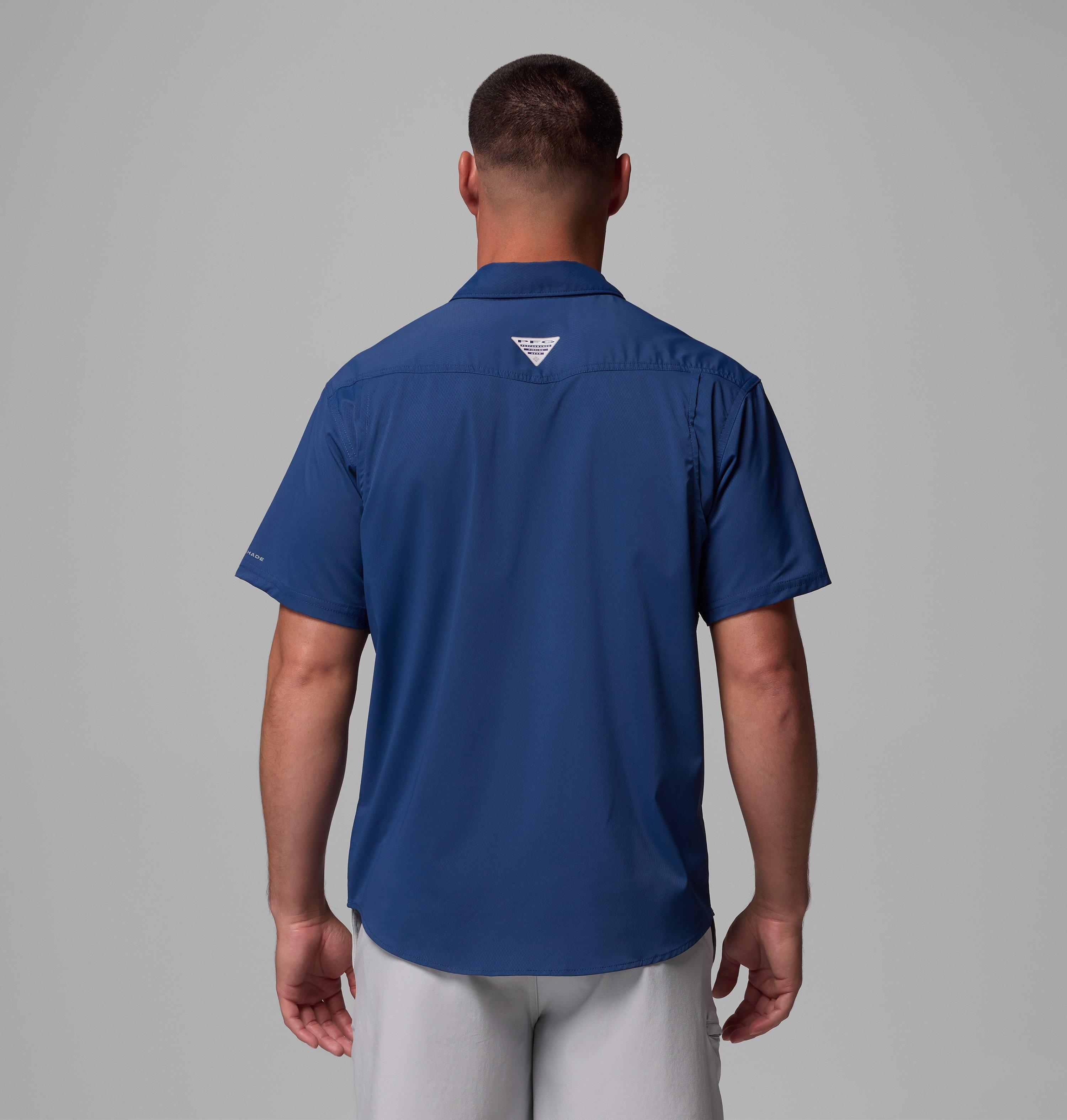 Men's PFG Skiff Guide II Short Sleeve Shirt - Tall 3