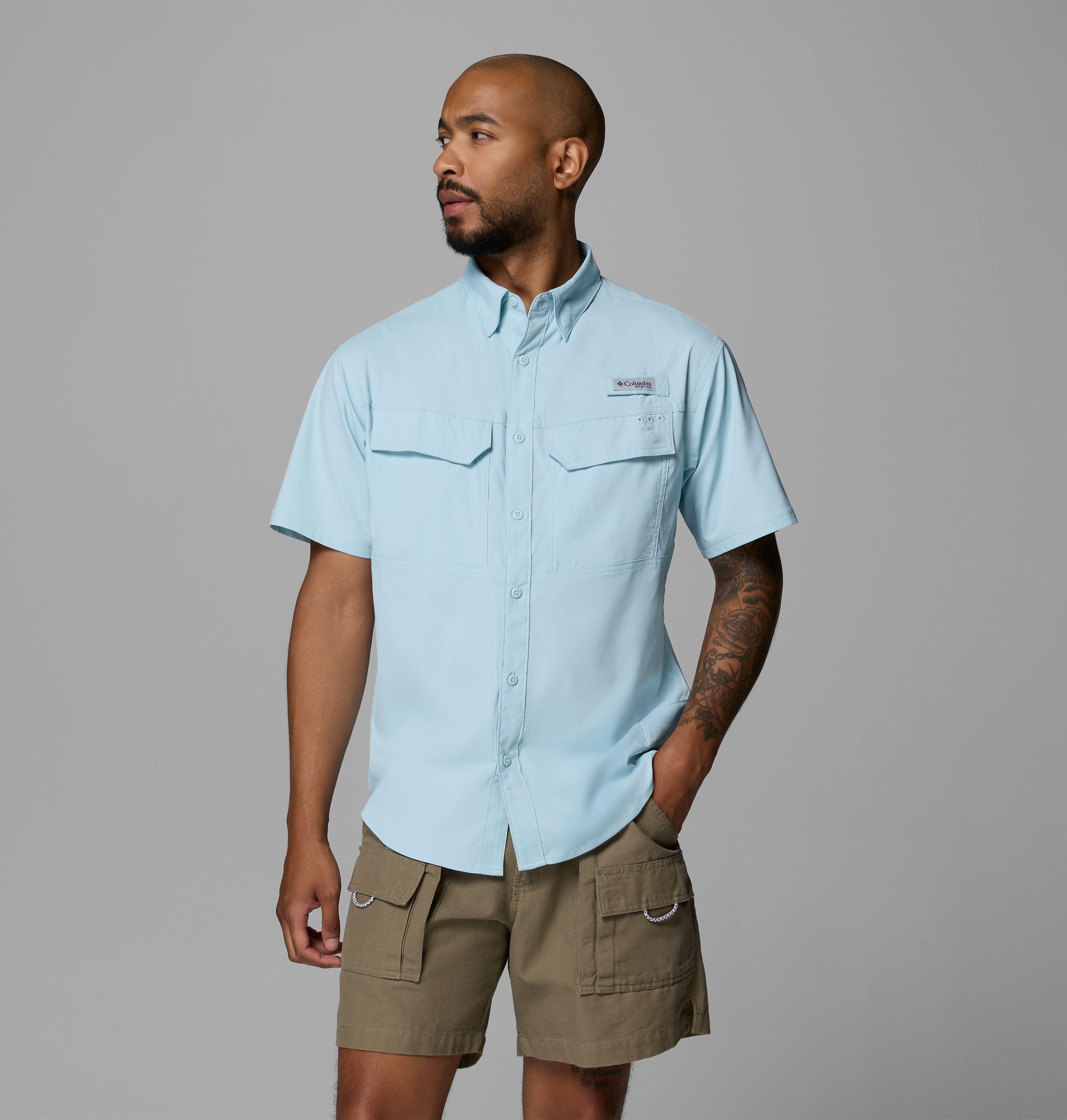 Men's PFG Skiff Guide II Short Sleeve Shirt - Tall | 482 | 2XT 1
