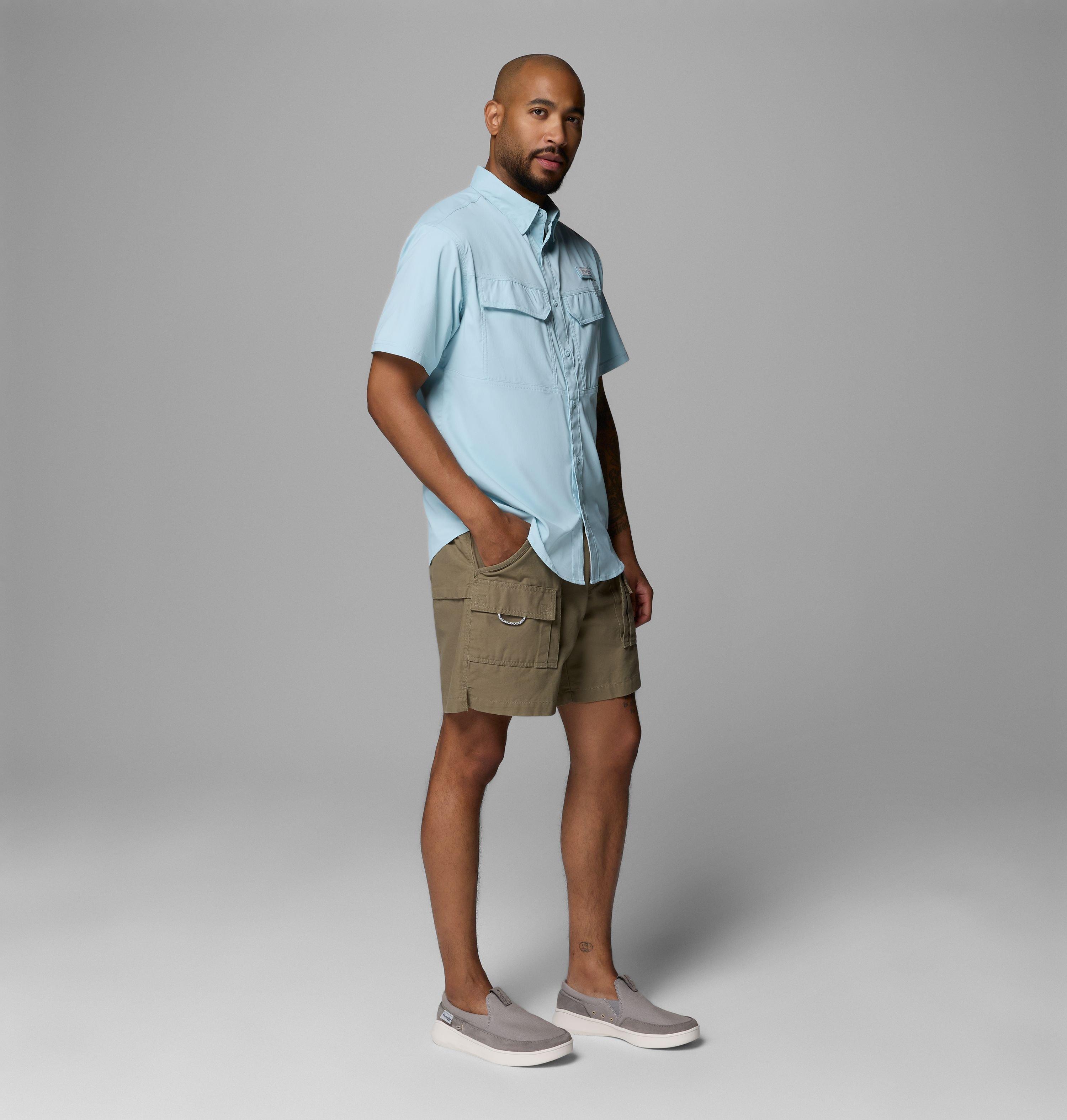 Men's PFG Skiff Guide II Short Sleeve Shirt - Tall | 482 | 2XT 2