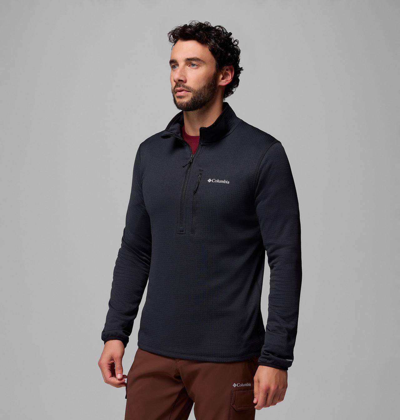 Men's Essential Hike™ Grid Fleece Half Zip Pullover | 010 | XXL 4