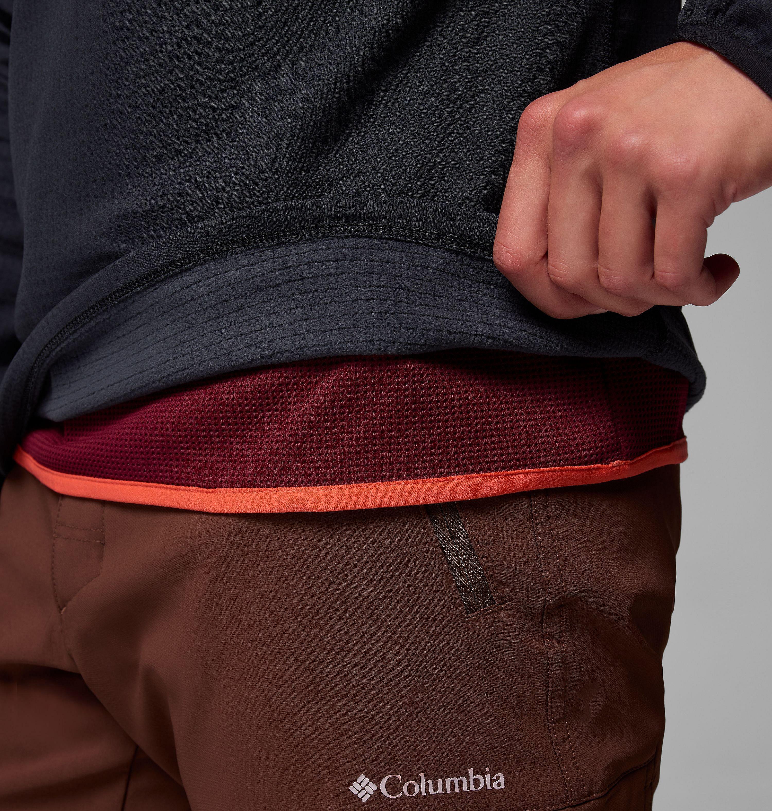 Men's Essential Hike Grid Fleece Half Zip Pullover | 010 | M 5