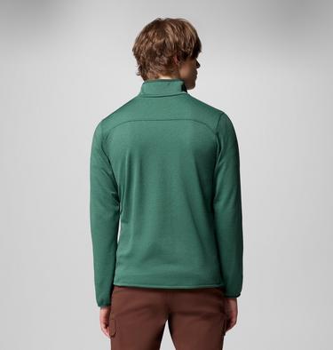 Forro polar con media cremallera Essential Hike para hombre, Color: Rain Forest, image 7