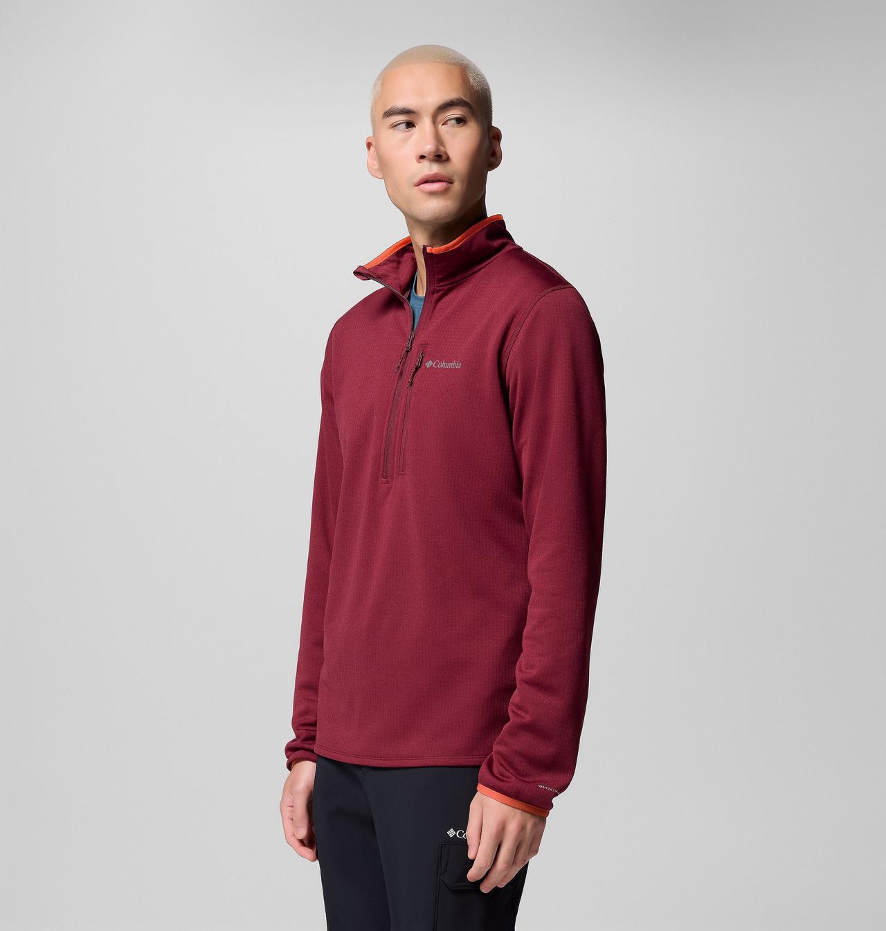 Essential Hike™ Grid Fleece Half Zip | 624 | L 4