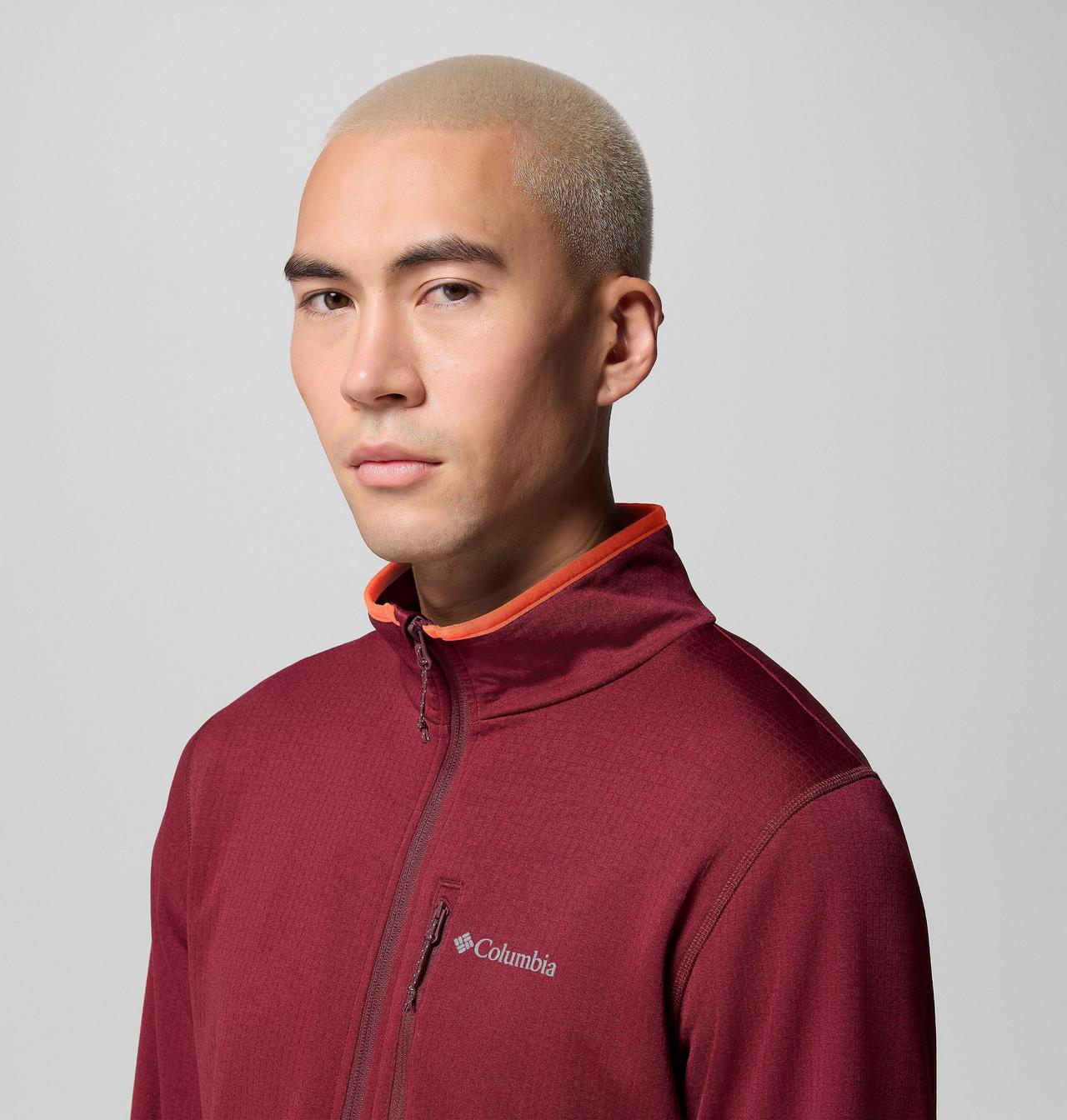 Essential Hike™ Grid Fleece Half Zip | 624 | L 5
