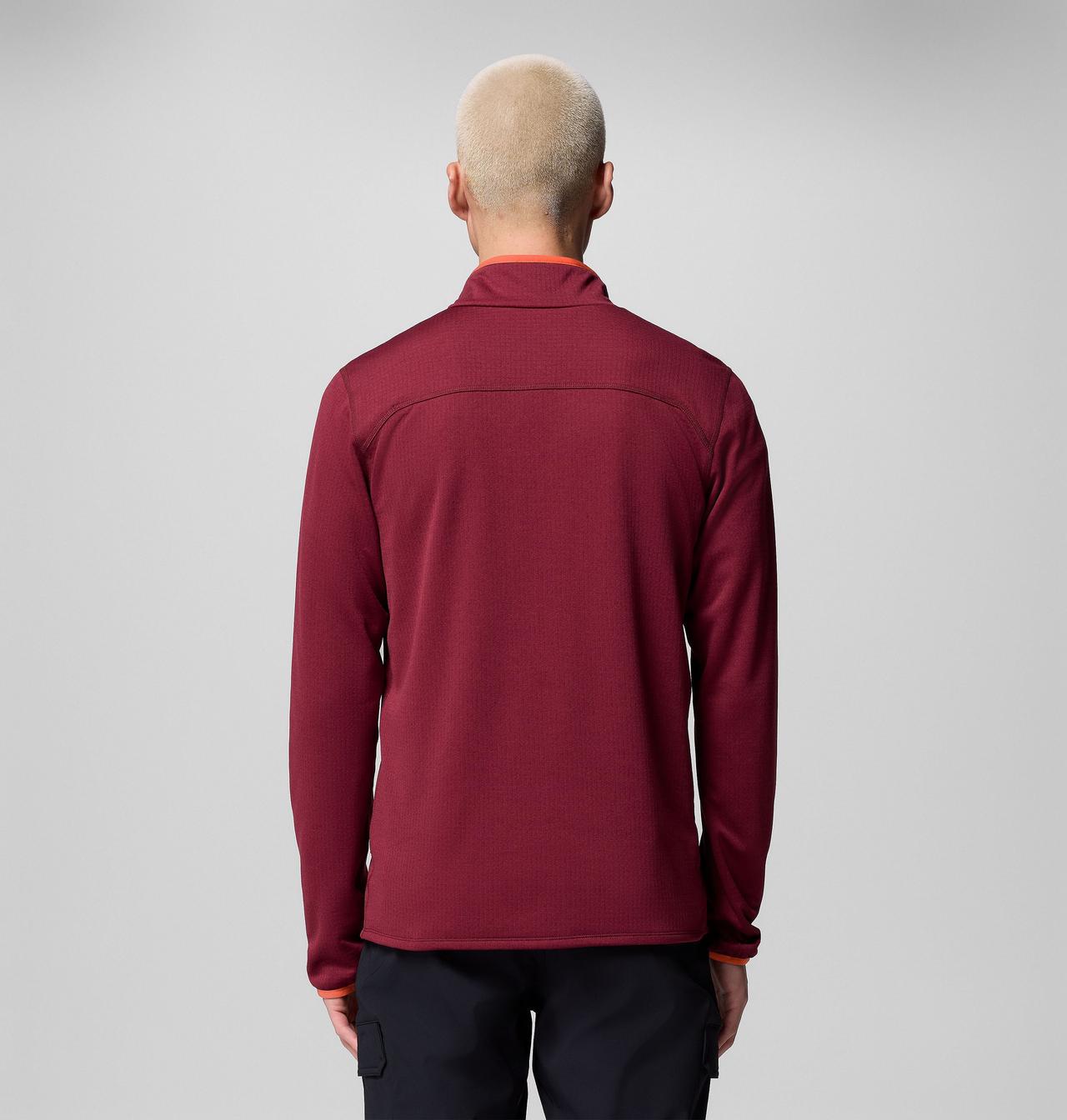 Essential Hike™ Grid Fleece Half Zip | 624 | L 3