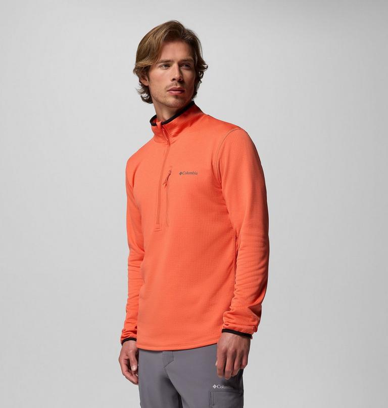 Forro polar con media cremallera Essential Hike para hombre, Color: Zing, image 4