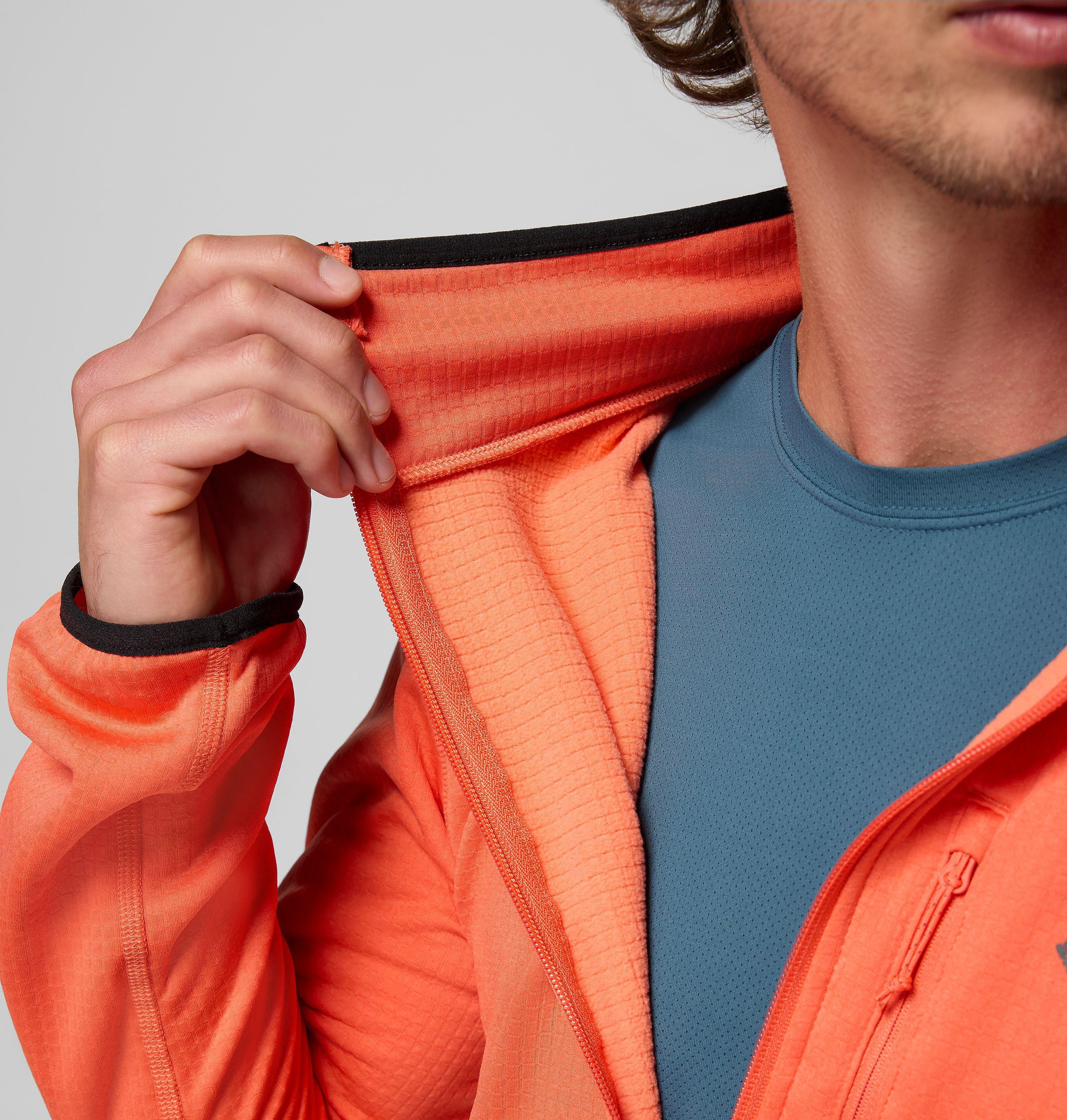 Men's Essential Hike Grid Fleece Half Zip Pullover 6