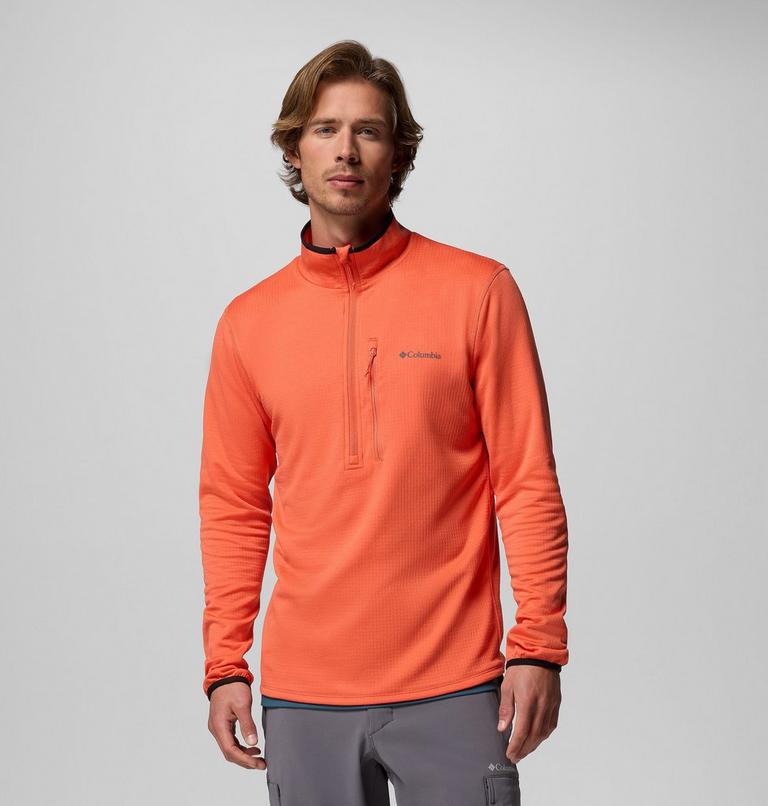 Forro polar con media cremallera Essential Hike para hombre, Color: Zing, image 1
