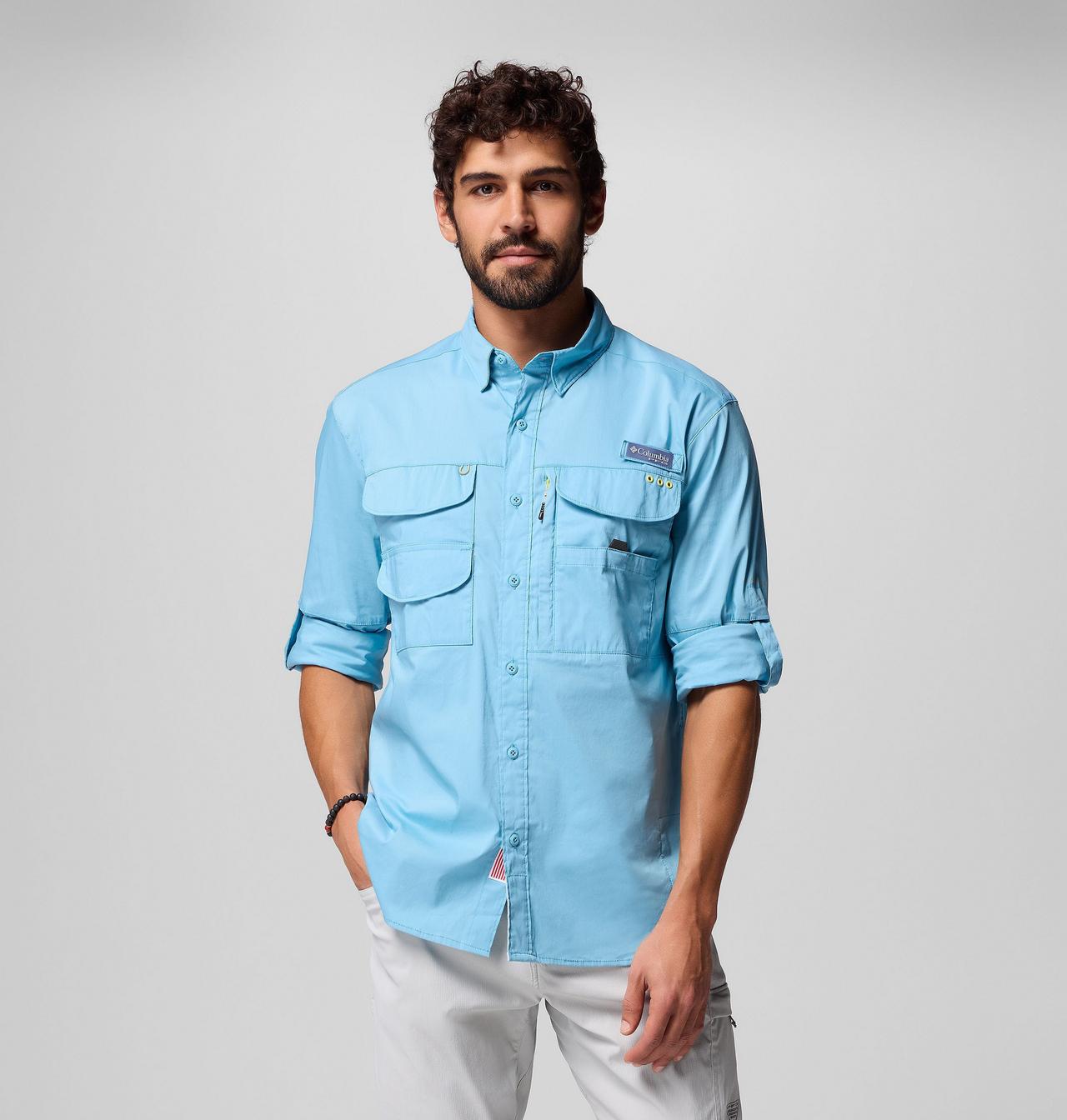 Men's PFG Bonehead™ Elite Long Sleeve Shirt 5