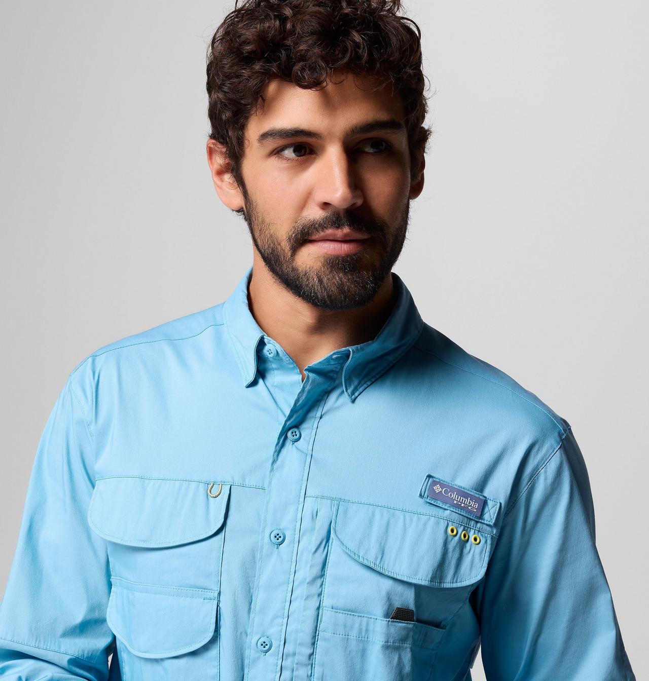 Men's PFG Bonehead™ Elite Long Sleeve Shirt 6