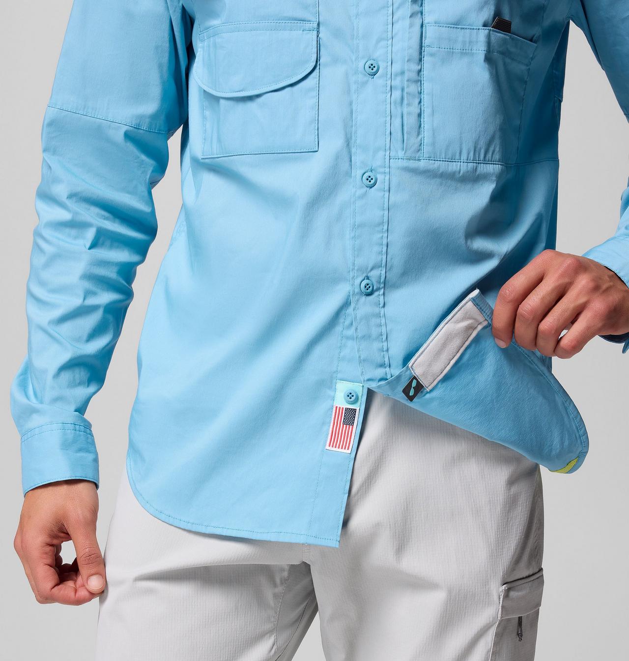 Men's PFG Bonehead™ Elite Long Sleeve Shirt 8