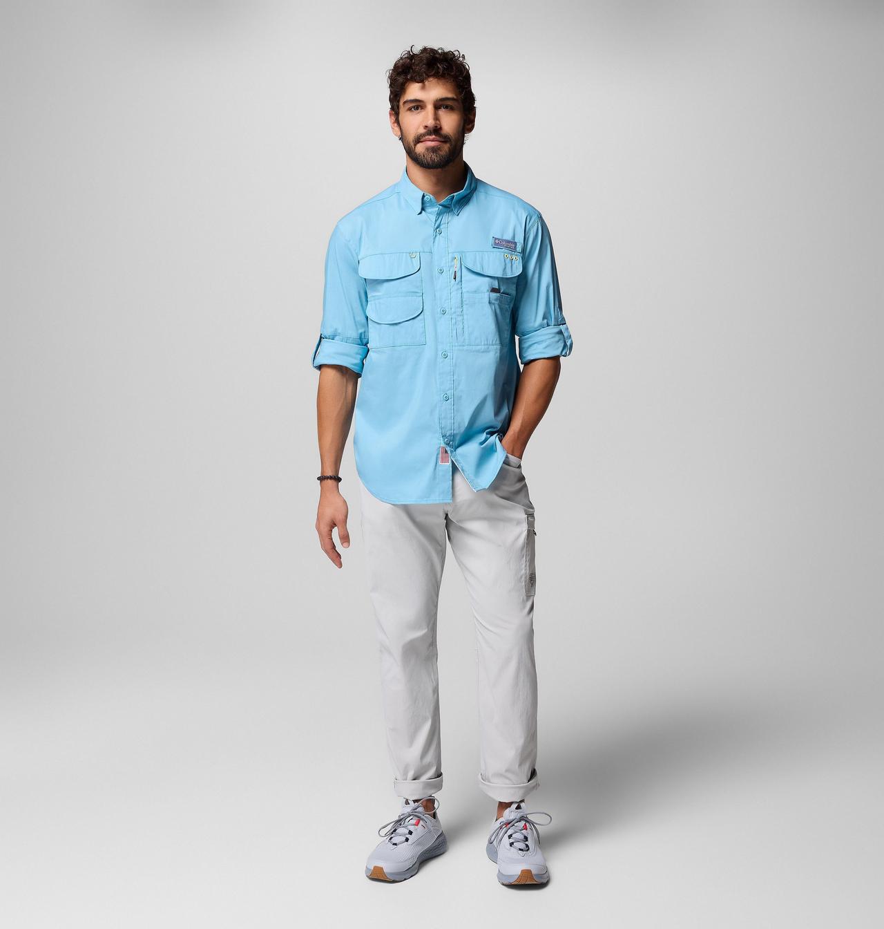 Men's PFG Bonehead™ Elite Long Sleeve Shirt 12