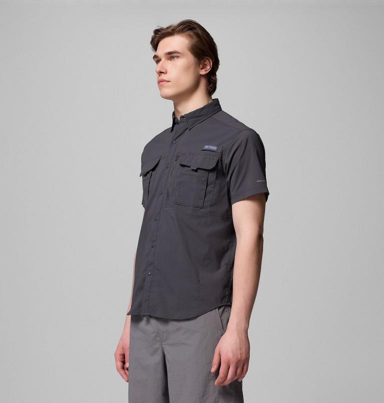 Camisa de manga corta Bahama Elite para hombre, Color: Shark, image 4