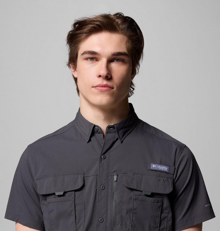 Camisa de manga corta Bahama Elite para hombre, Color: Shark, image 5