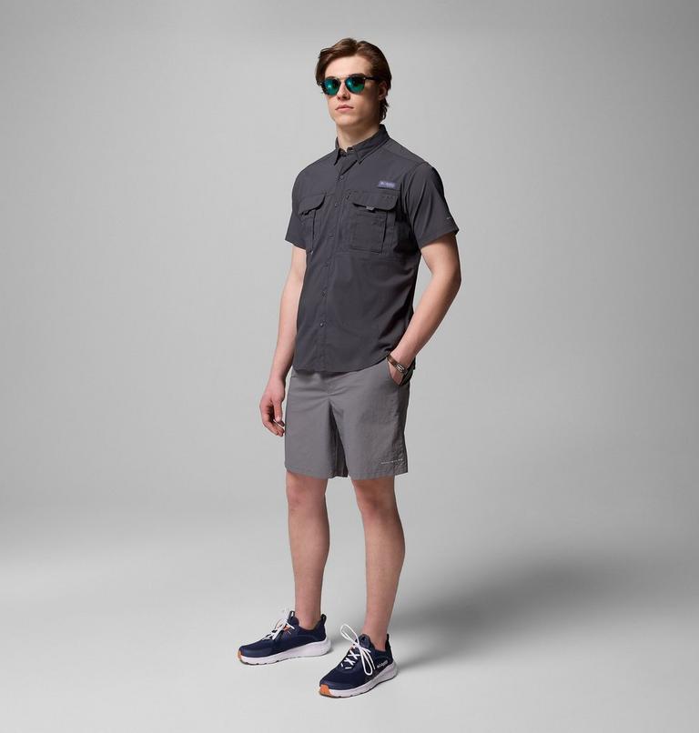Camisa de manga corta Bahama Elite para hombre, Color: Shark, image 2