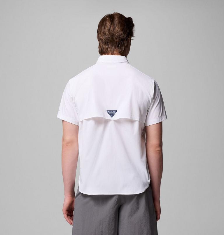 Camisa de manga corta Bahama Elite para hombre, Color: White, image 3