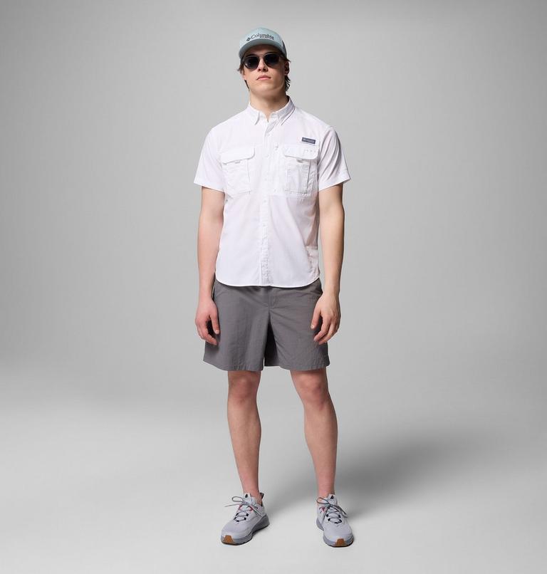Camisa de manga corta Bahama Elite para hombre, Color: White, image 2