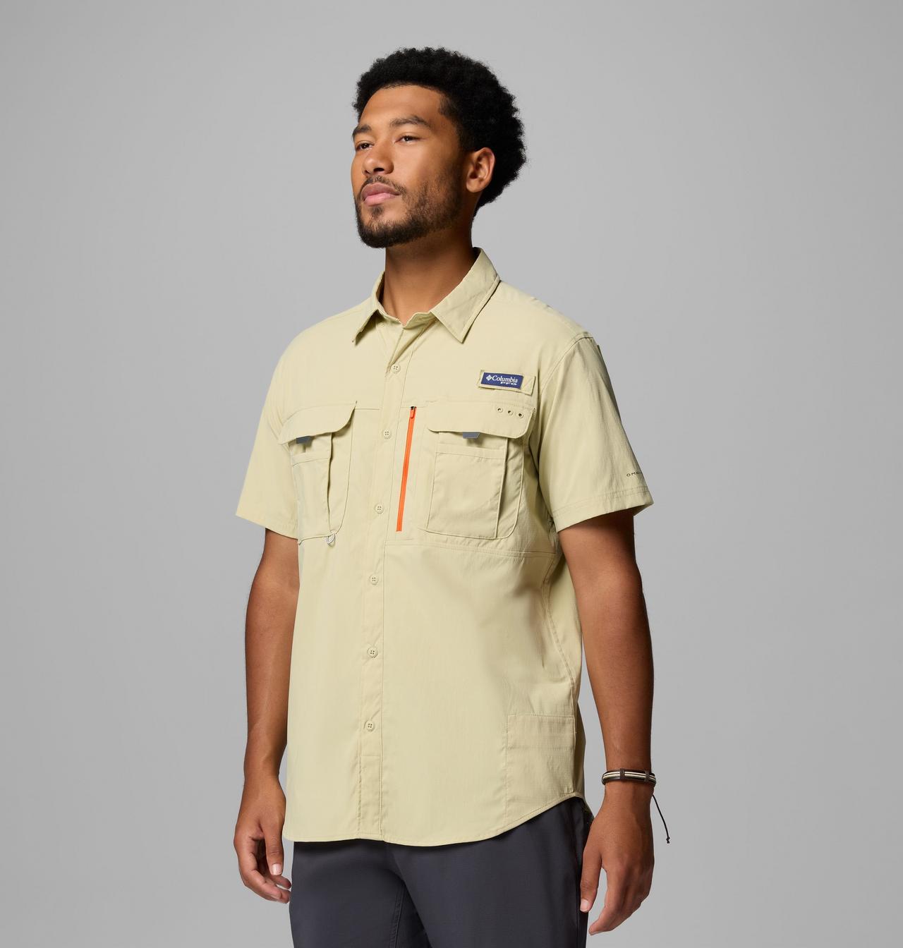 Men's PFG Bahama™ Elite Short Sleeve Shirt | 385 | S 4