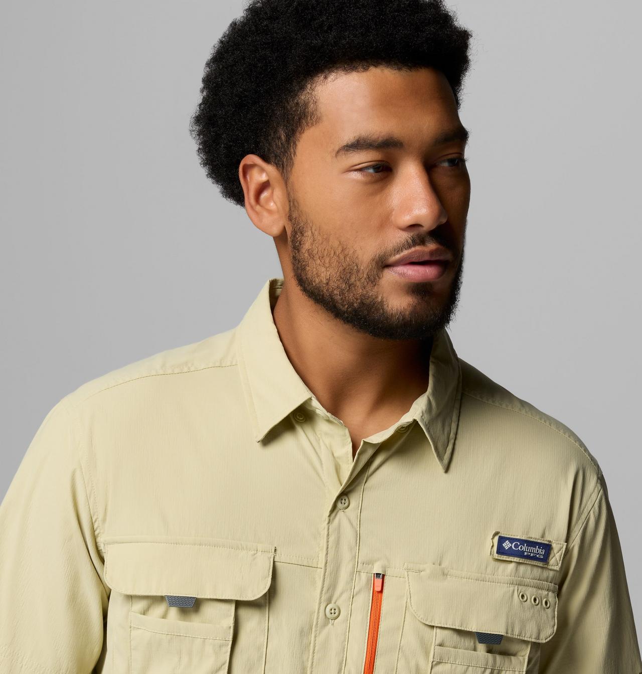 Men's PFG Bahama™ Elite Short Sleeve Shirt | 385 | S 5