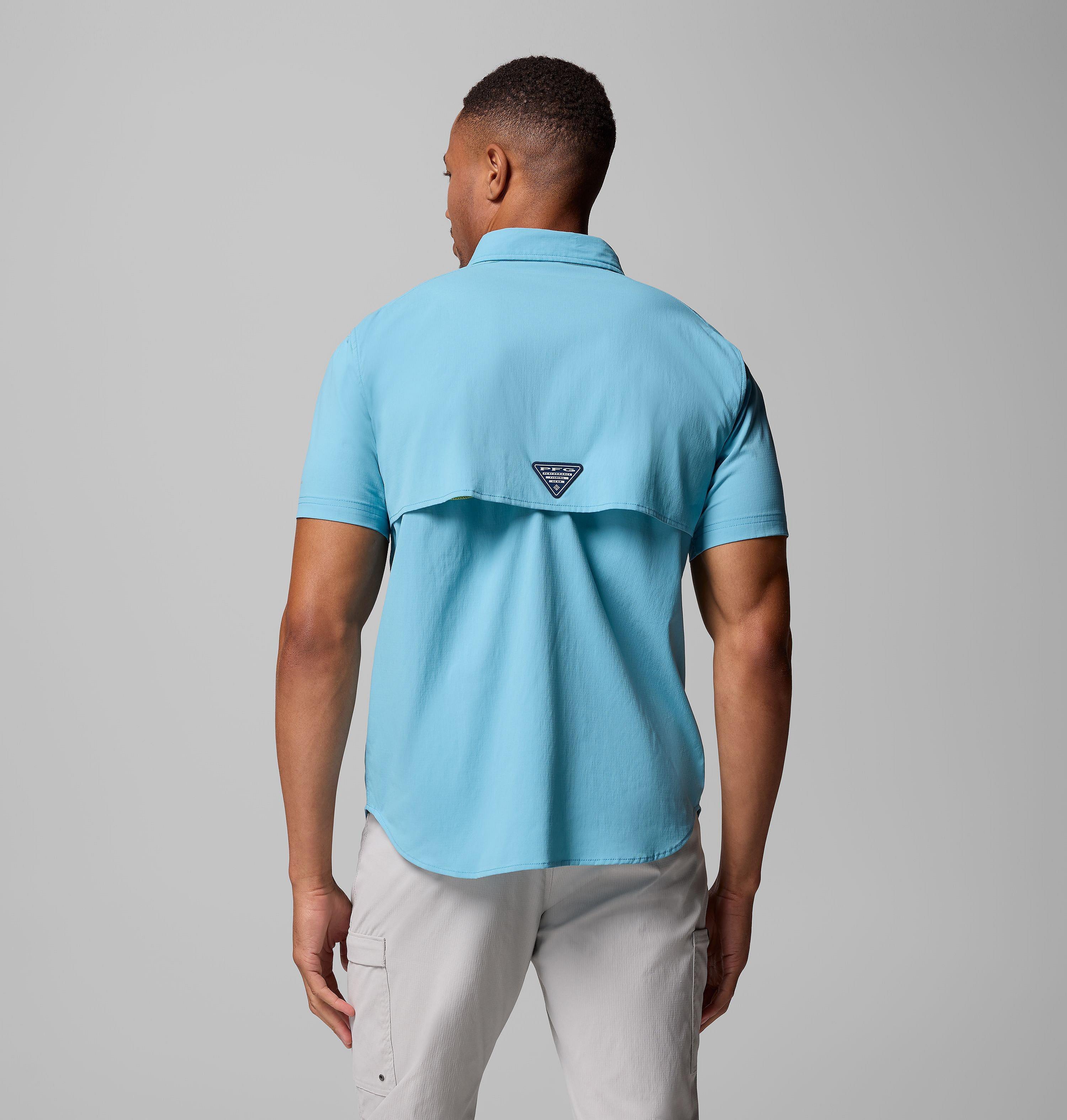 Men's PFG Bahama Elite Short Sleeve Shirt | 455 | XS 3